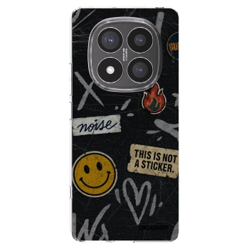Picasee silikónový prehľadný obal pre Xiaomi Redmi Note 14 Pro+ 5G - STICKERS x TAGS