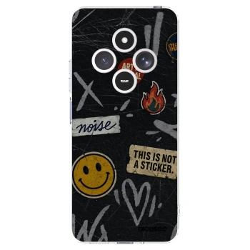Picasee silikónový prehľadný obal pre Xiaomi Redmi 14C - STICKERS x TAGS