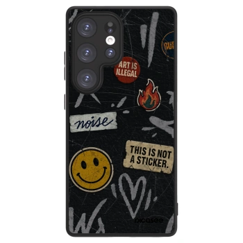 Picasee ULTIMATE CASE PowerShare pro Samsung Galaxy S25 Ultra 5G - STICKERS x TAGS