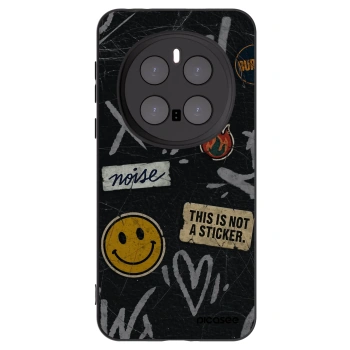 Picasee silikónový čierny obal pre Honor Magic7 Pro 5G - STICKERS x TAGS