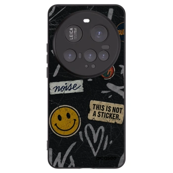 Picasee silikónový čierny obal pre Xiaomi 15 Ultra - STICKERS x TAGS