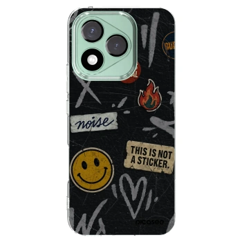 Picasee silikónový prehľadný obal pre Honor 400 Lite 5G - STICKERS x TAGS