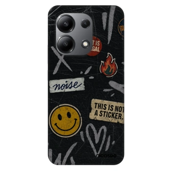 Picasee Fashion Case pre Xiaomi Redmi Note 13 4G - STICKERS x TAGS