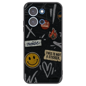 Picasee silikónový čierny obal pre Xiaomi Redmi 15C 4G - STICKERS x TAGS