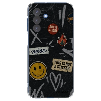 Picasee silikónový prehľadný obal pre Samsung Galaxy A17 5G - STICKERS x TAGS