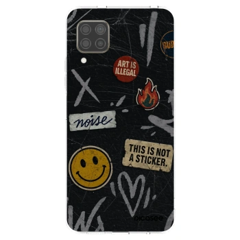 Picasee silikónový prehľadný obal pre Huawei P40 Lite - STICKERS x TAGS