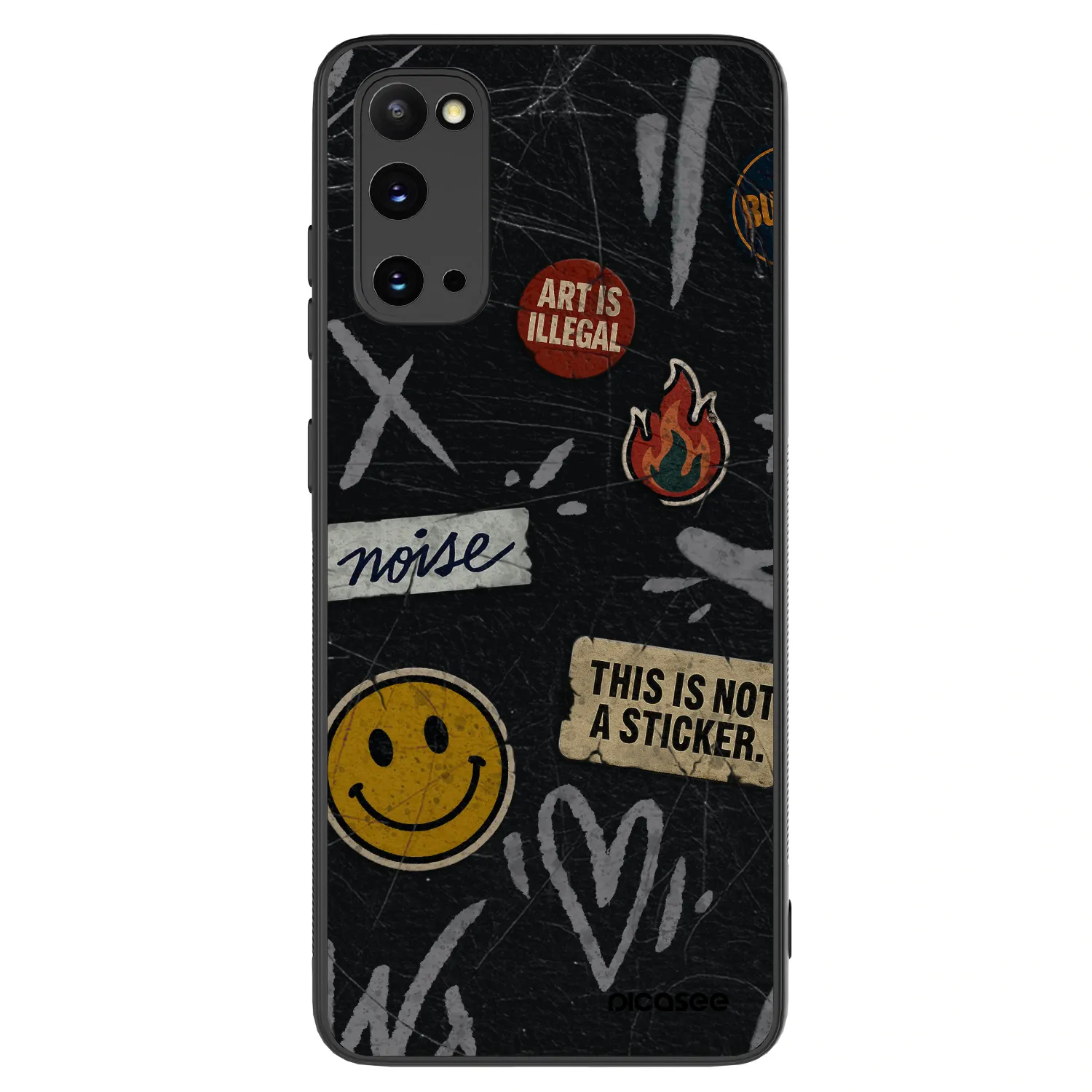 Picasee ULTIMATE CASE pro Samsung Galaxy S20 G980F - STICKERS x TAGS