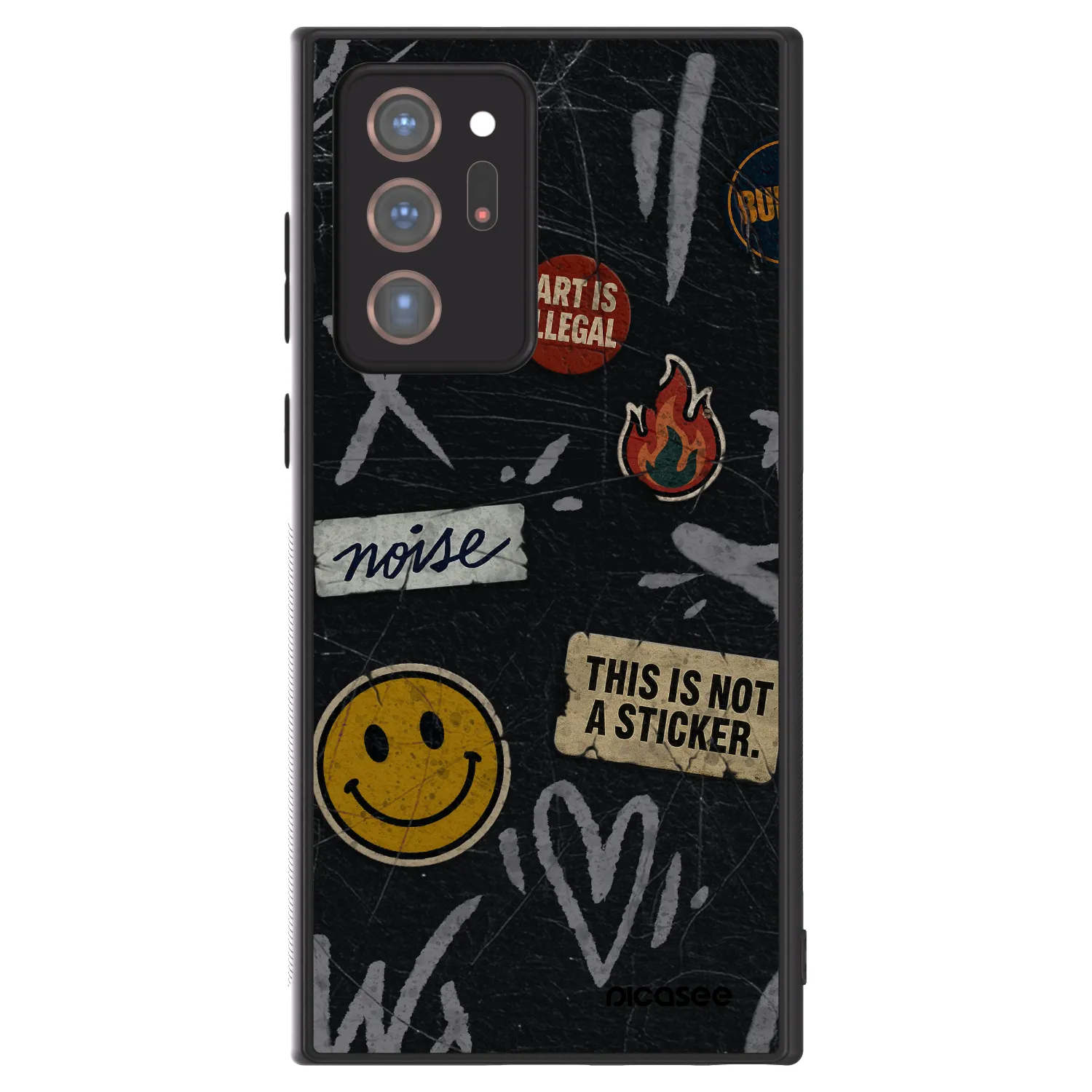 Picasee ULTIMATE CASE pro Samsung Galaxy Note 20 Ultra - STICKERS x TAGS