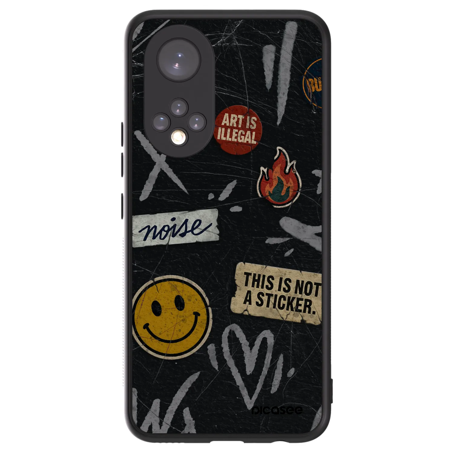Picasee ULTIMATE CASE pro Honor 50 5G - STICKERS x TAGS