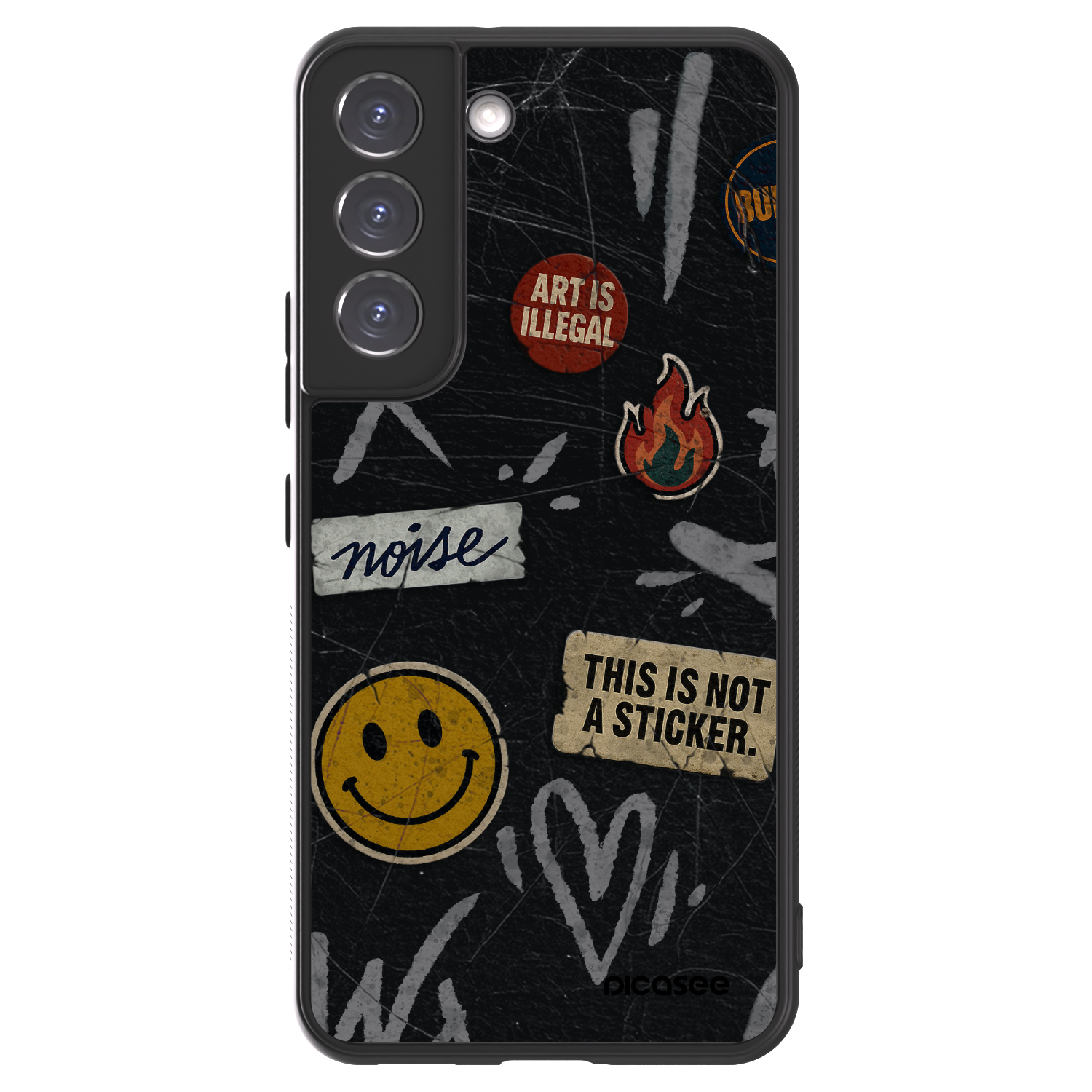 ULTIMATE CASE pro Samsung Galaxy S22 5G - STICKERS x TAGS