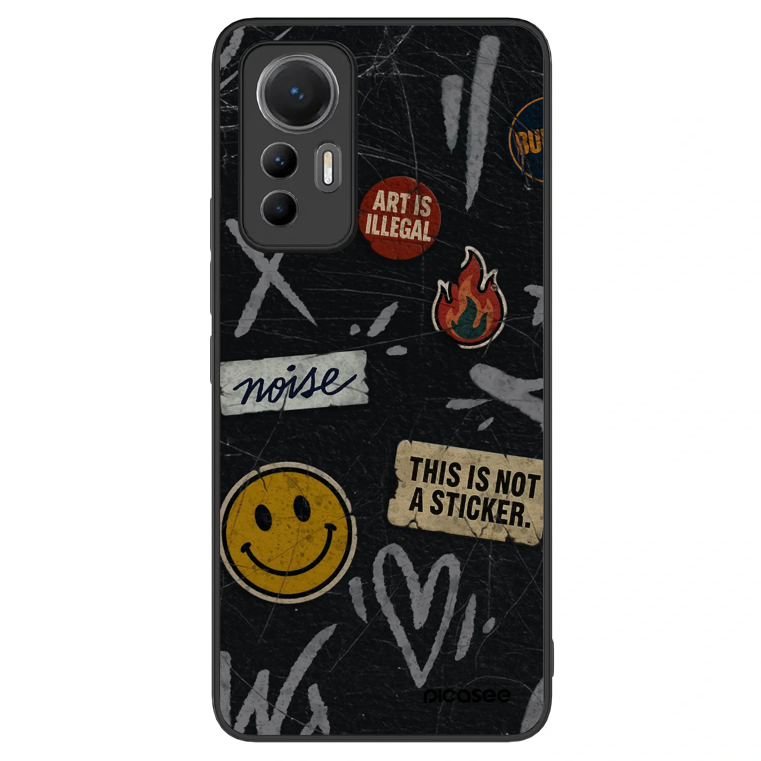 ULTIMATE CASE pro Xiaomi 12 Lite - STICKERS x TAGS