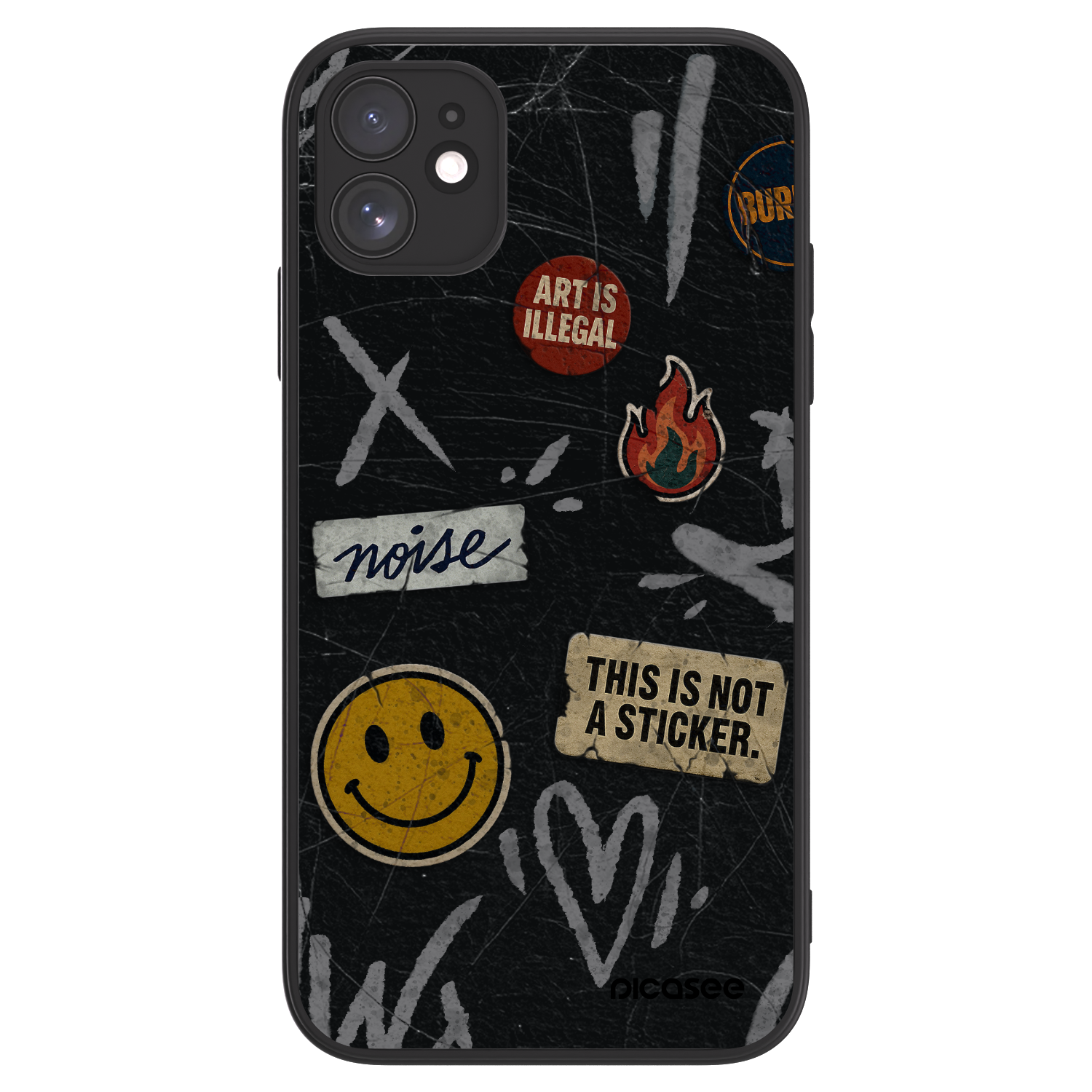 ULTIMATE CASE MagSafe pro Apple iPhone 11 - STICKERS x TAGS