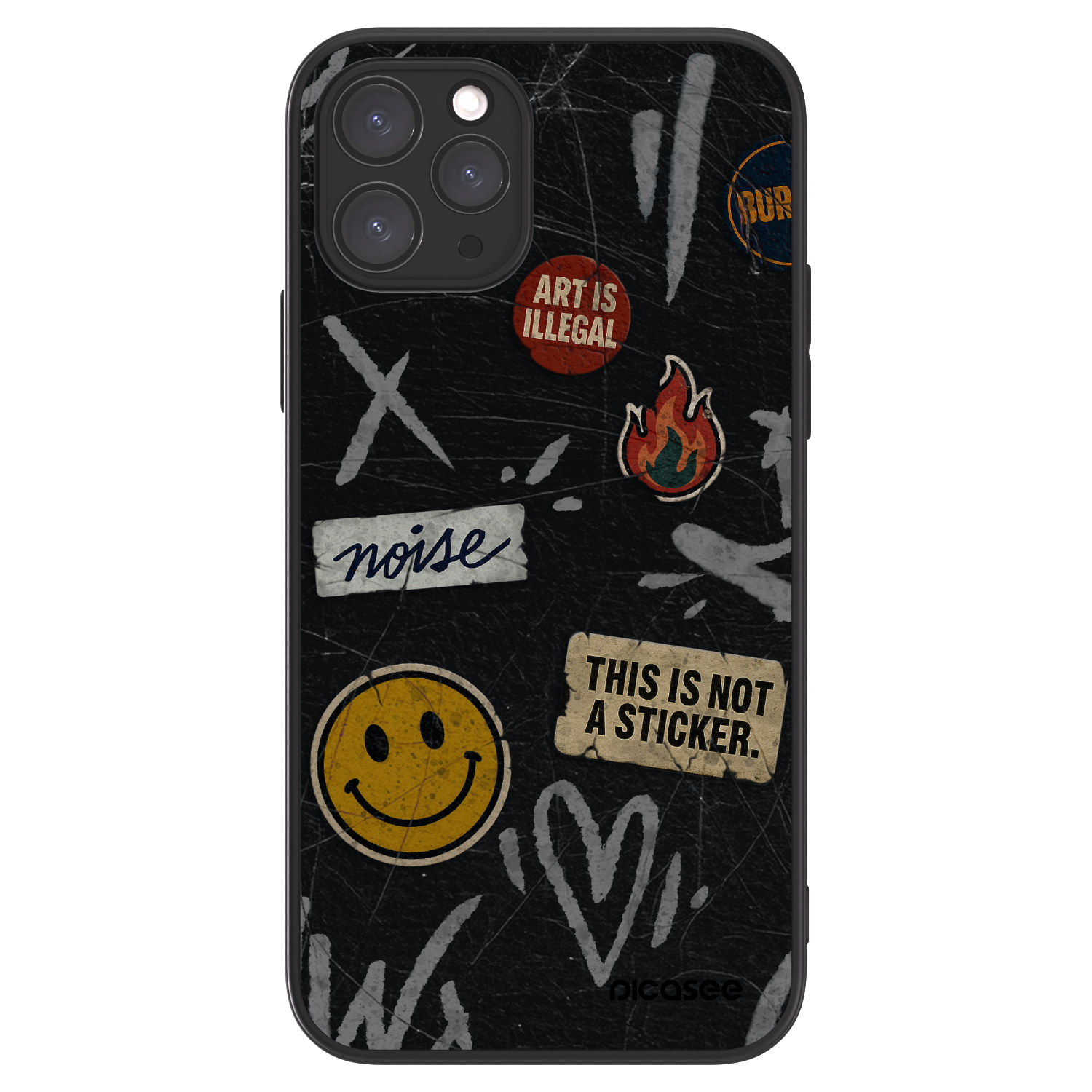 Picasee ULTIMATE CASE MagSafe pro Apple iPhone 11 Pro - STICKERS x TAGS