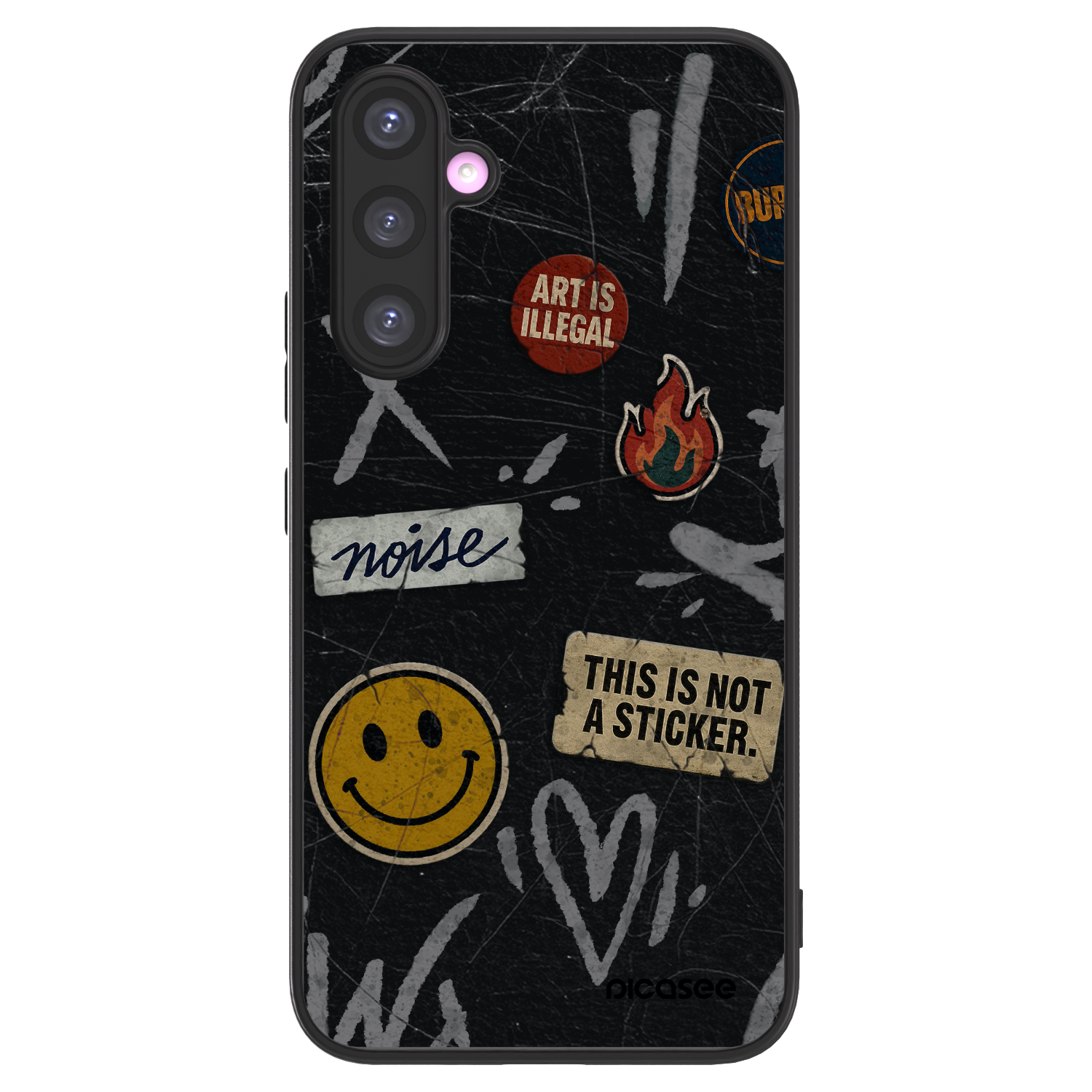 Picasee ULTIMATE CASE pro Samsung Galaxy A54 5G A546B - STICKERS x TAGS