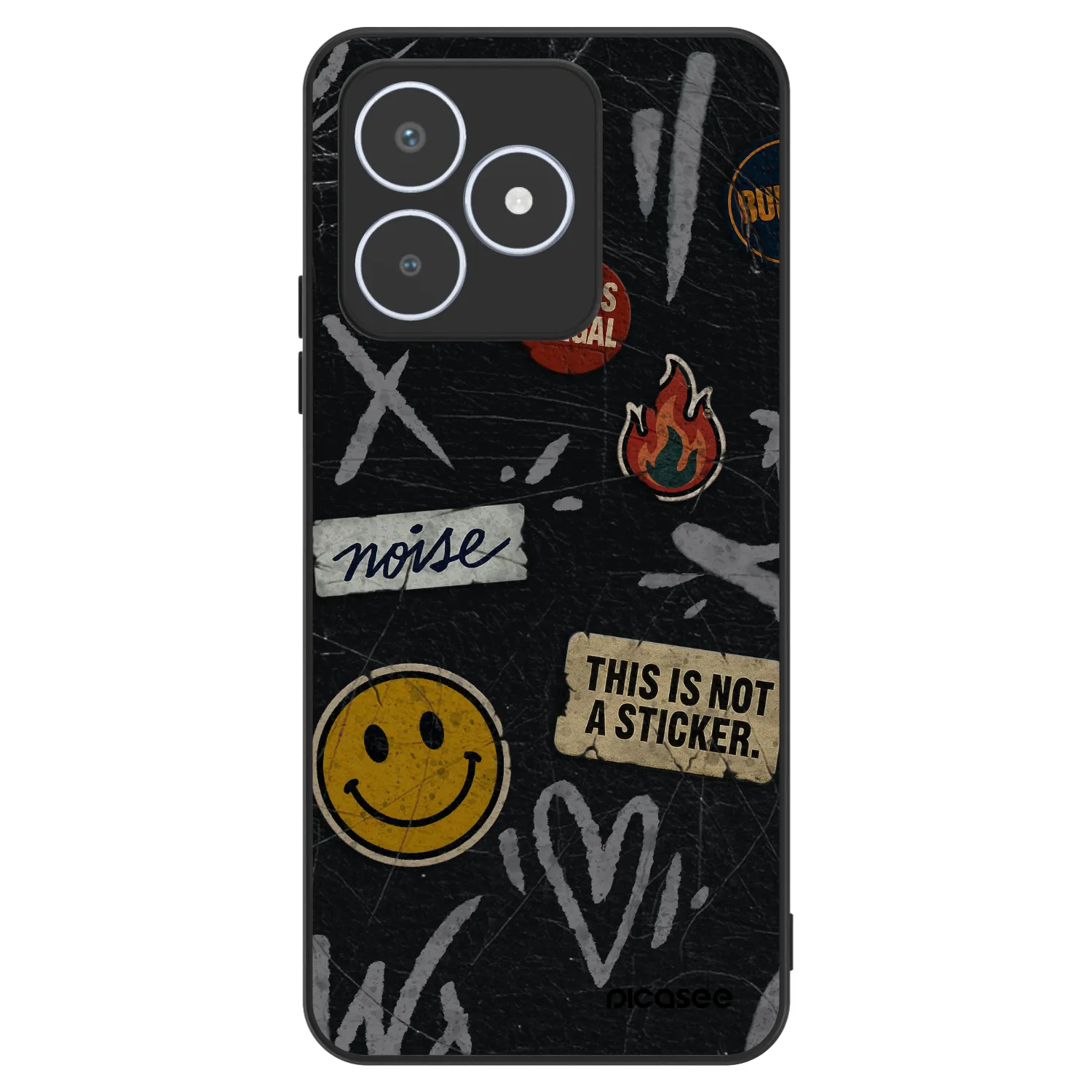 Picasee ULTIMATE CASE pro Realme C53 - STICKERS x TAGS