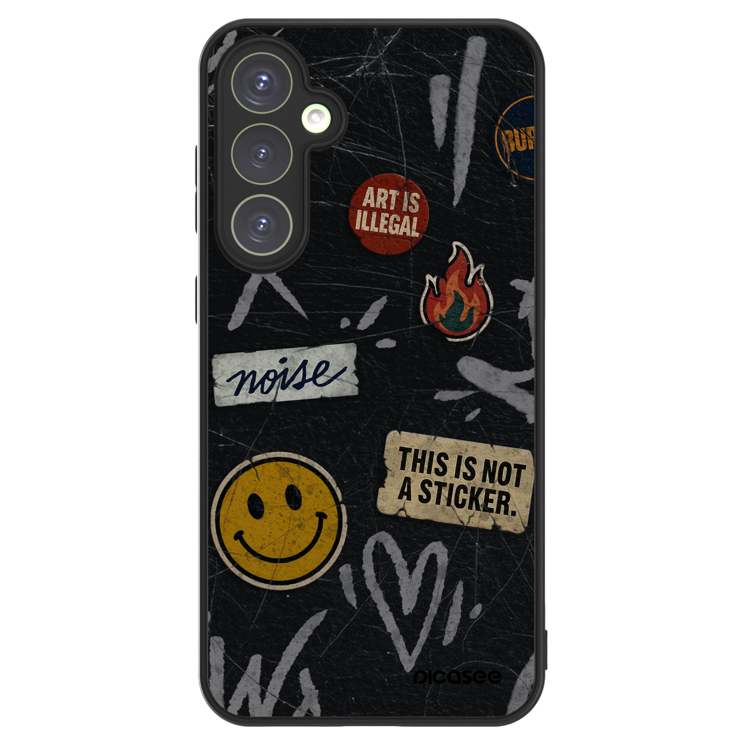 Picasee ULTIMATE CASE pro Samsung Galaxy S23 FE S711B - STICKERS x TAGS