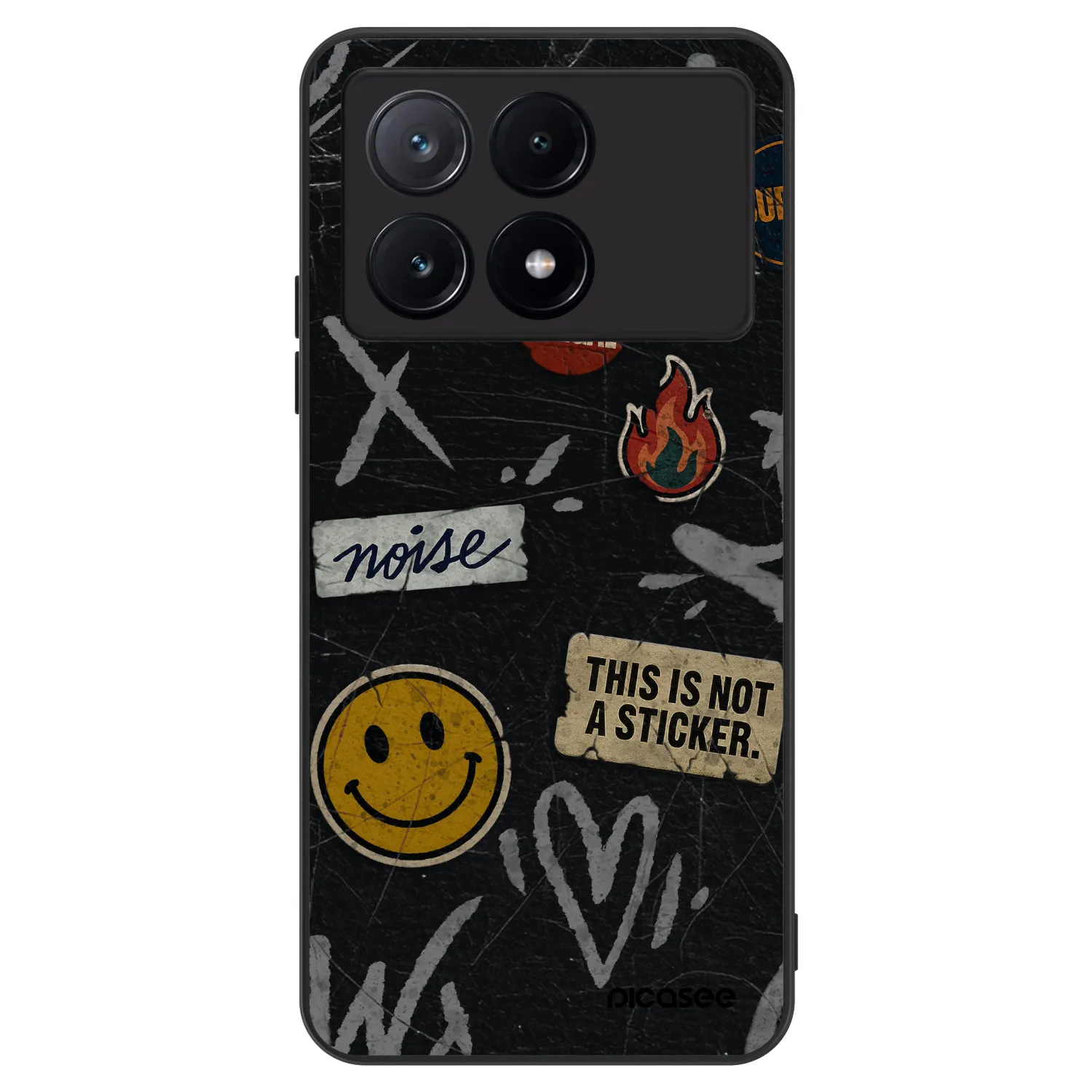 Picasee ULTIMATE CASE pro Xiaomi Poco X6 Pro - STICKERS x TAGS