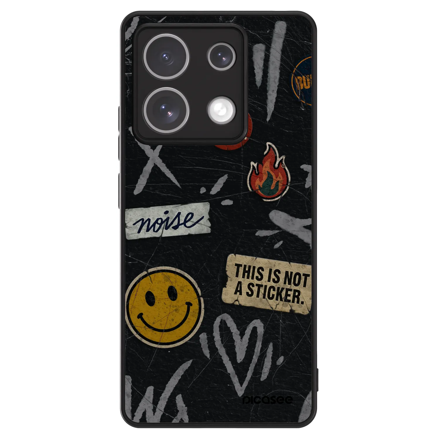 Picasee ULTIMATE CASE pro Xiaomi Redmi Note 13 Pro 5G - STICKERS x TAGS