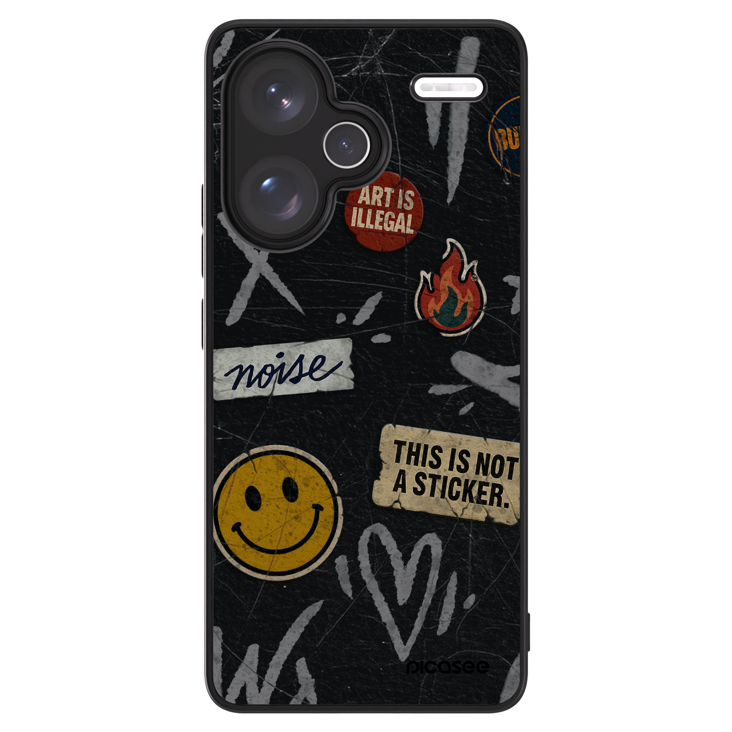 ULTIMATE CASE pro Xiaomi Redmi Note 13 Pro+ 5G - STICKERS x TAGS