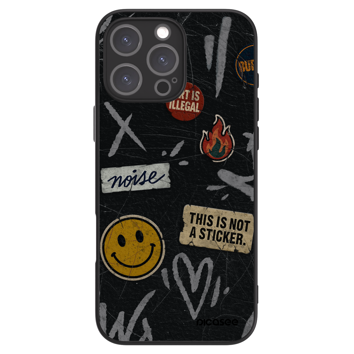 ULTIMATE CASE pro Apple iPhone 16 Pro Max - STICKERS x TAGS