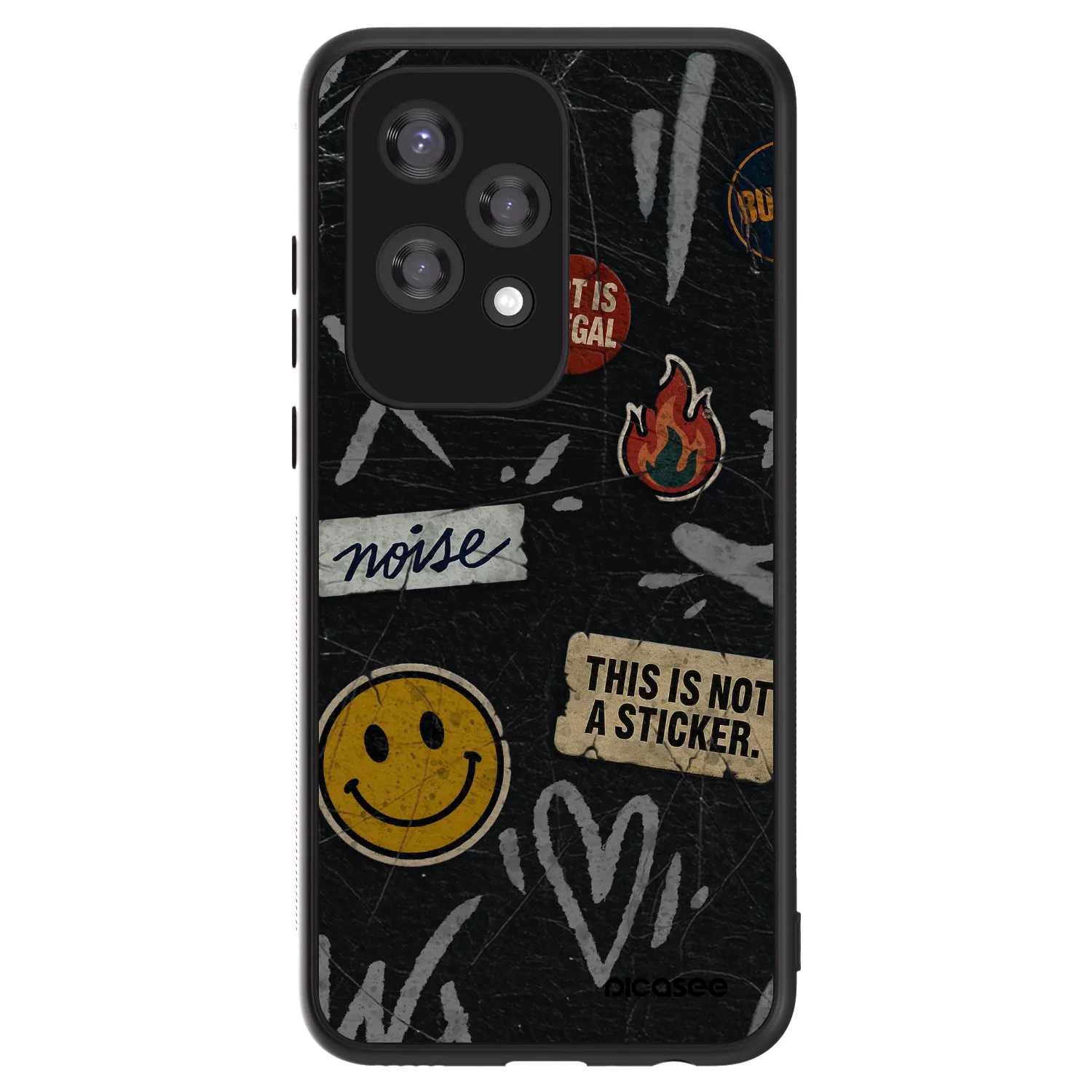 Picasee ULTIMATE CASE pro Honor 200 Lite - STICKERS x TAGS