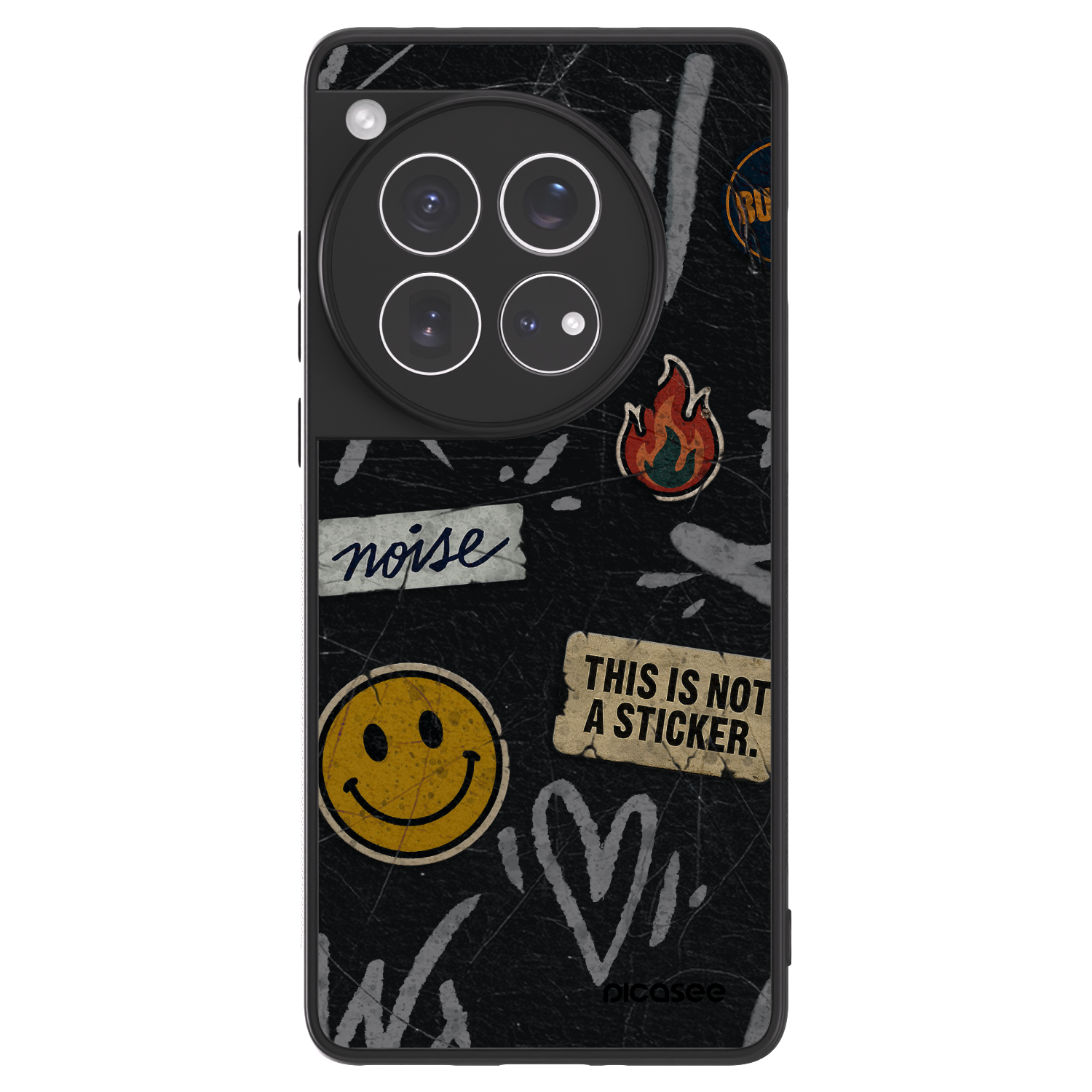 Picasee ULTIMATE CASE pro OnePlus 12 5G - STICKERS x TAGS