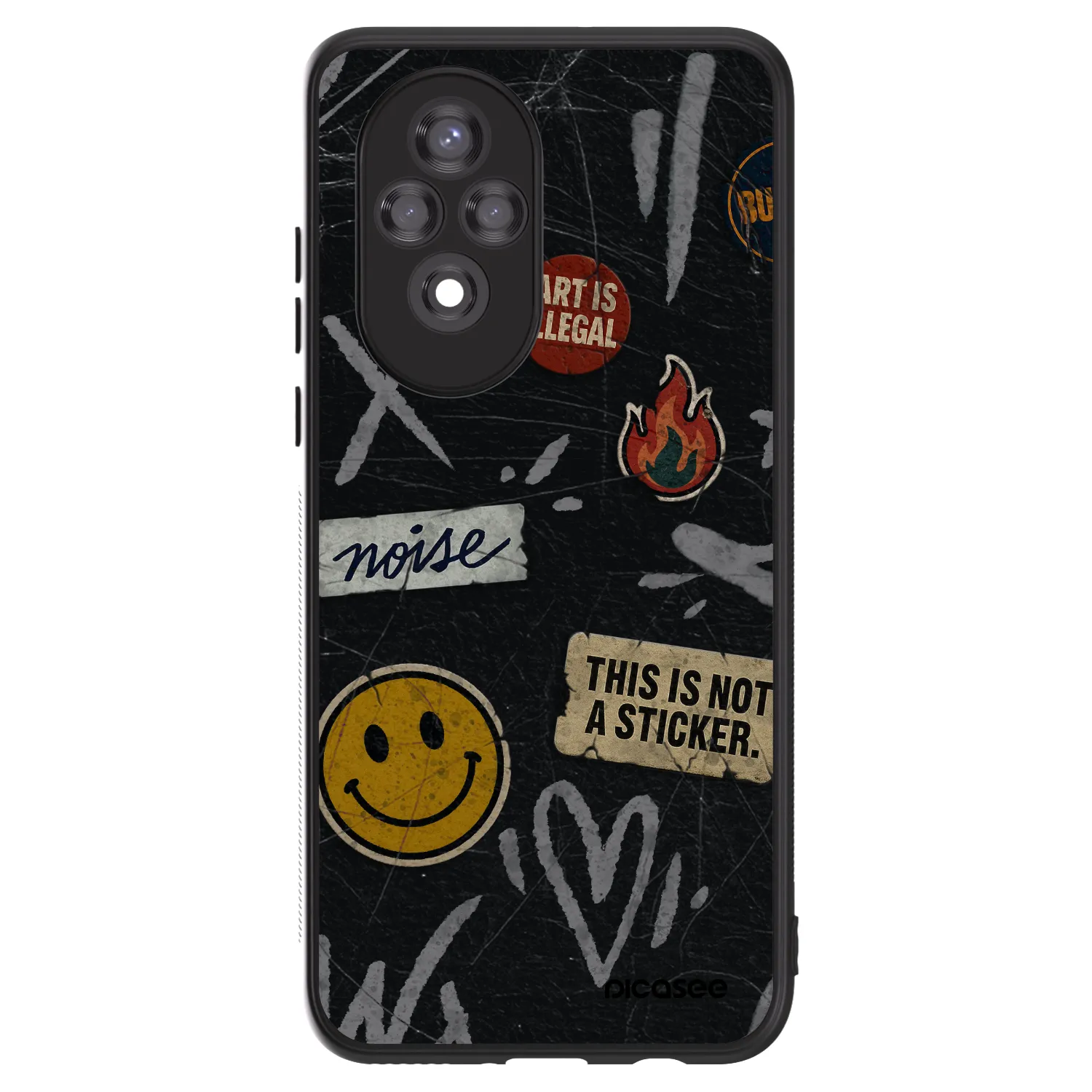 Picasee ULTIMATE CASE pro Honor 200 Pro 5G - STICKERS x TAGS
