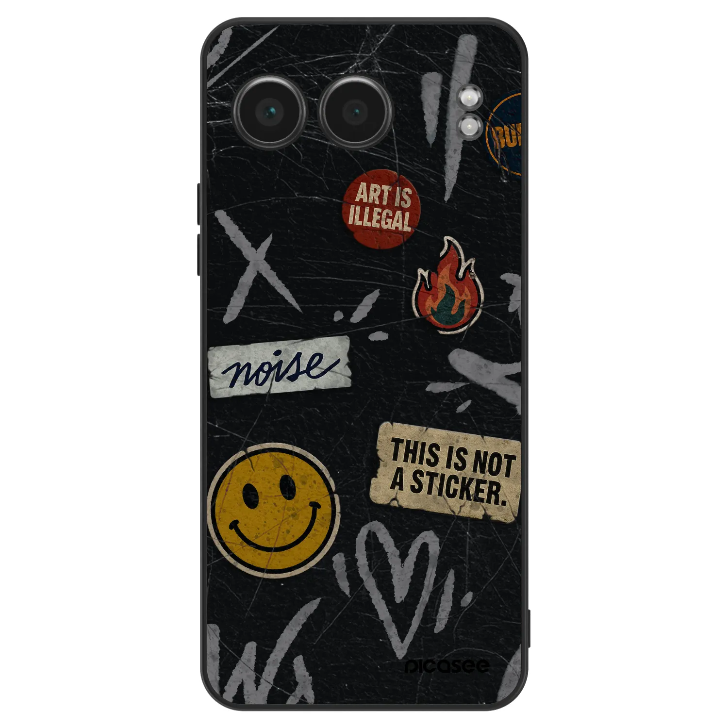 Picasee ULTIMATE CASE pro OnePlus Nord 4 - STICKERS x TAGS