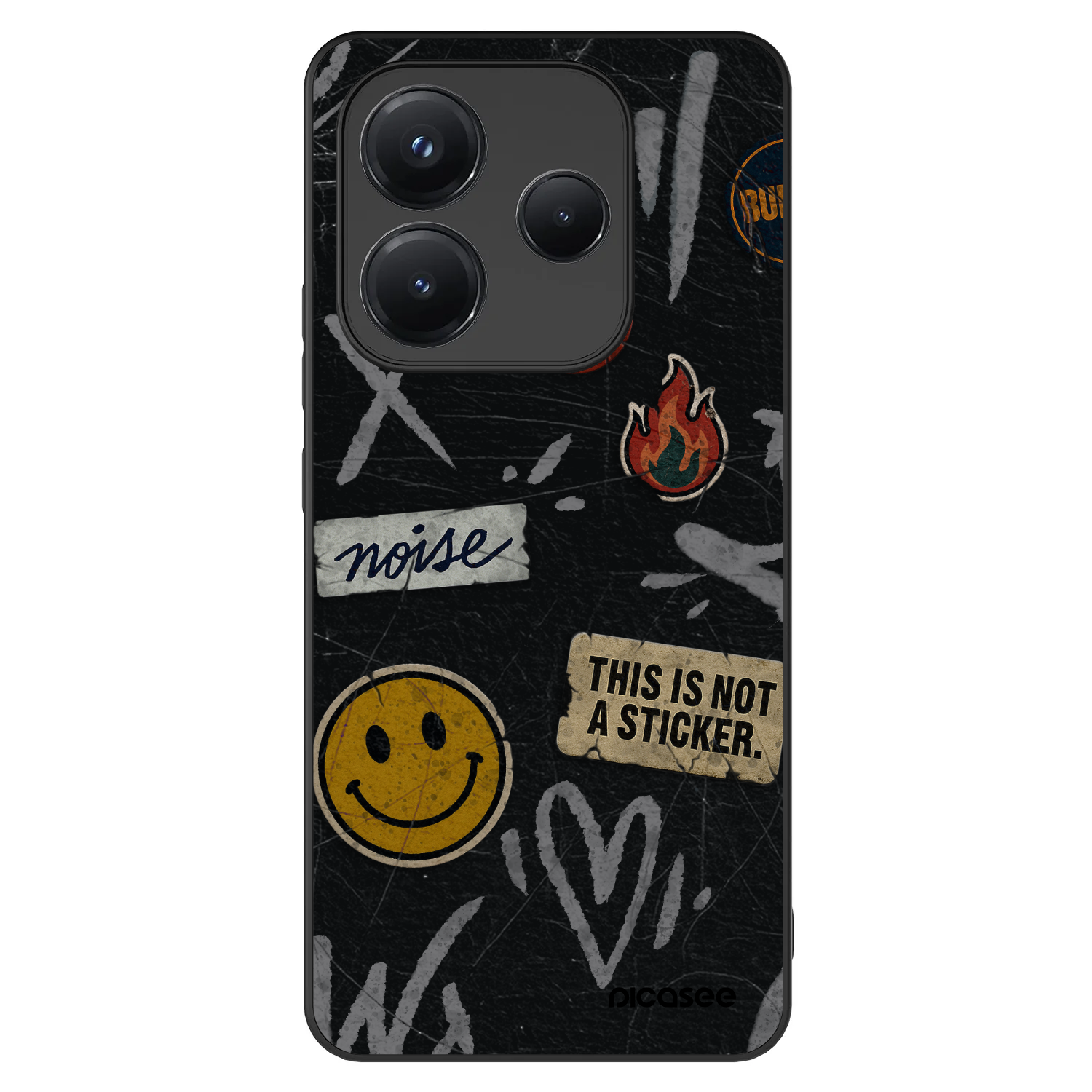 ULTIMATE CASE pro Xiaomi Redmi Note 14 5G - STICKERS x TAGS