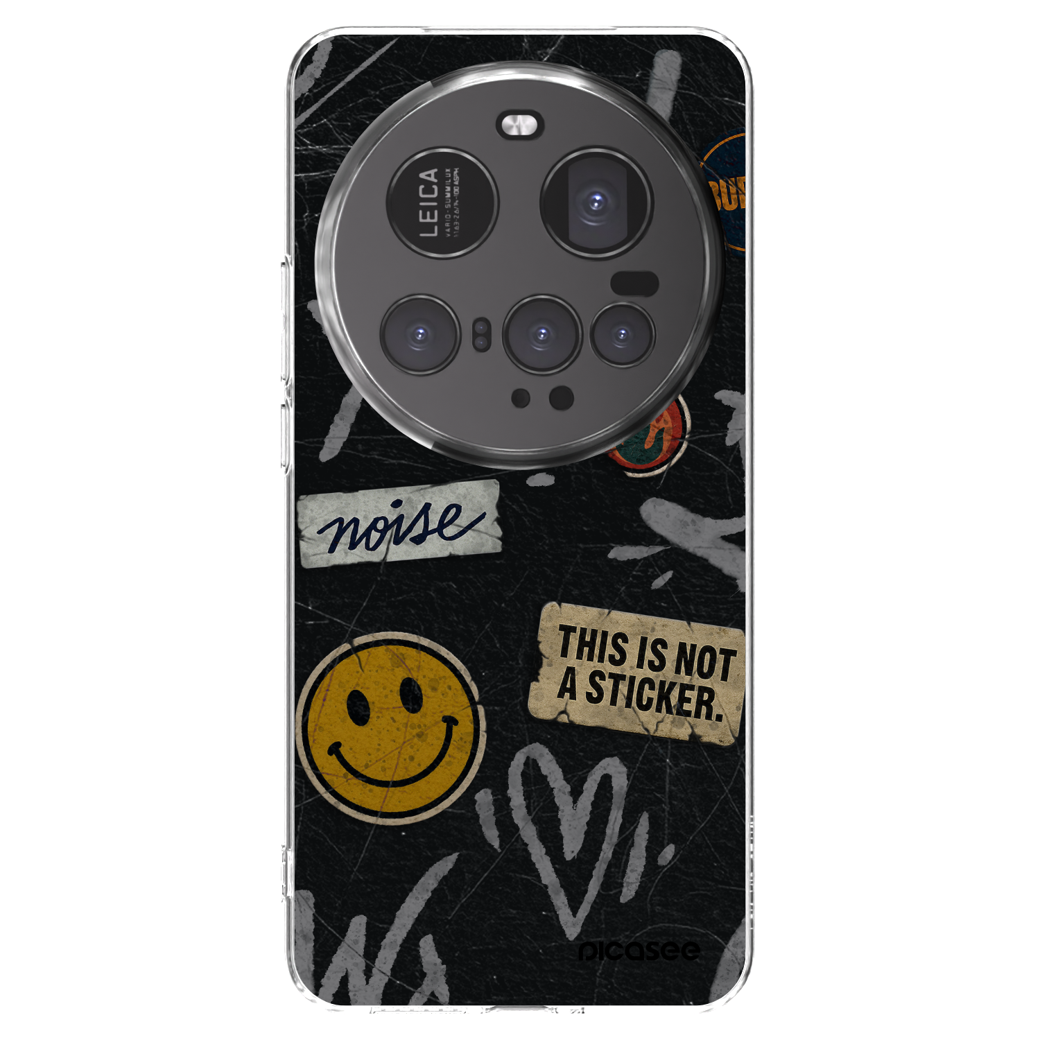 Picasee silikónový prehľadný obal pre Xiaomi 15 Ultra - STICKERS x TAGS