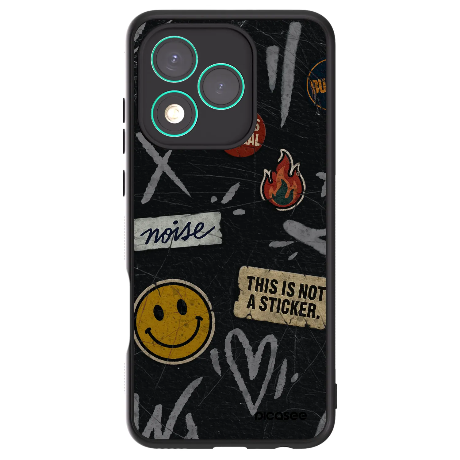 Picasee ULTIMATE CASE pro Honor 400 Lite 5G - STICKERS x TAGS
