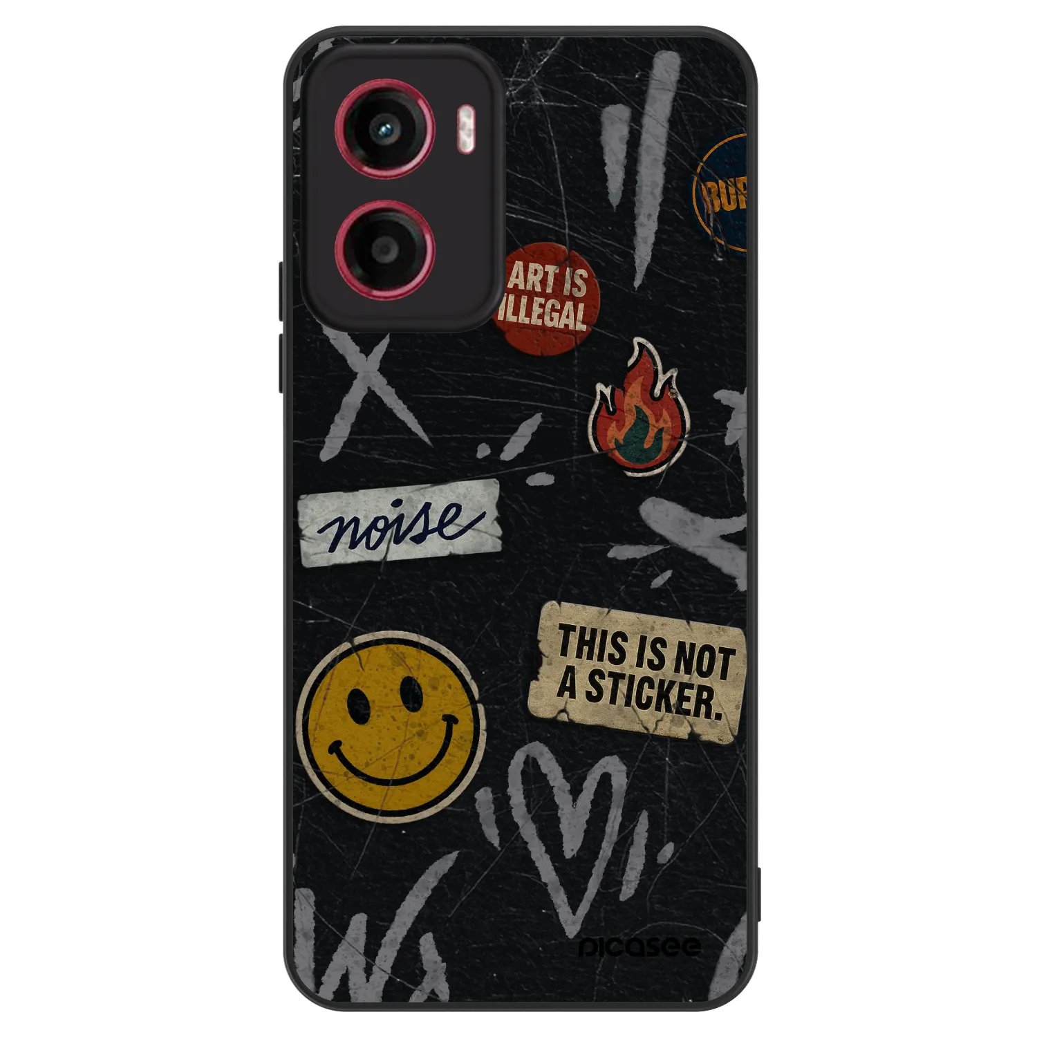 Picasee ULTIMATE CASE pro Motorola Moto G05 - STICKERS x TAGS