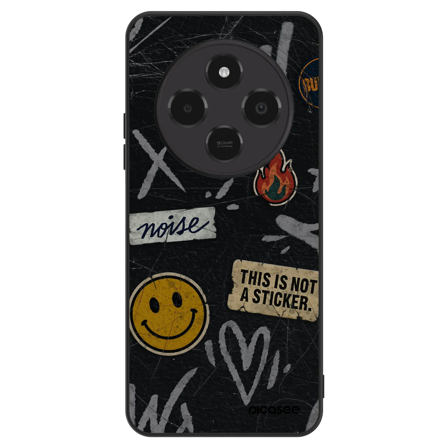 Picasee ULTIMATE CASE pro Xiaomi Poco C75 - STICKERS x TAGS