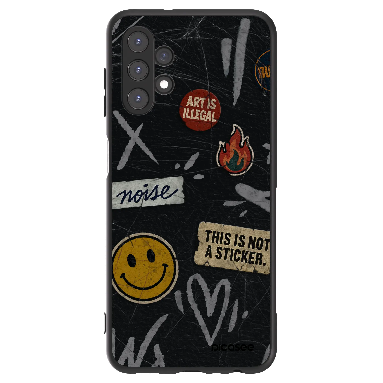 Picasee ULTIMATE CASE pro Samsung Galaxy A13 5G - STICKERS x TAGS