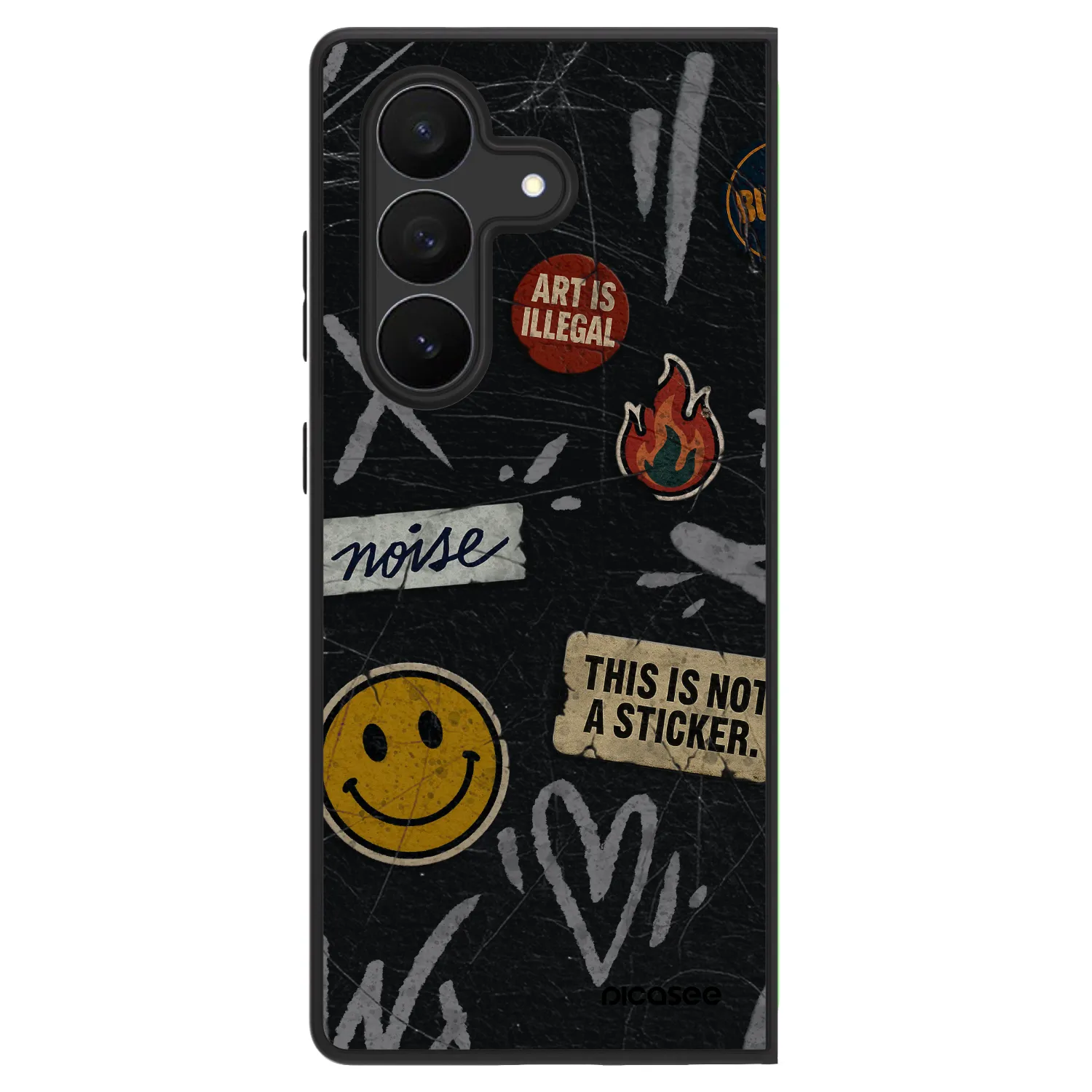 Picasee ULTIMATE CASE pro Samsung Galaxy Z Fold7 5G - STICKERS x TAGS