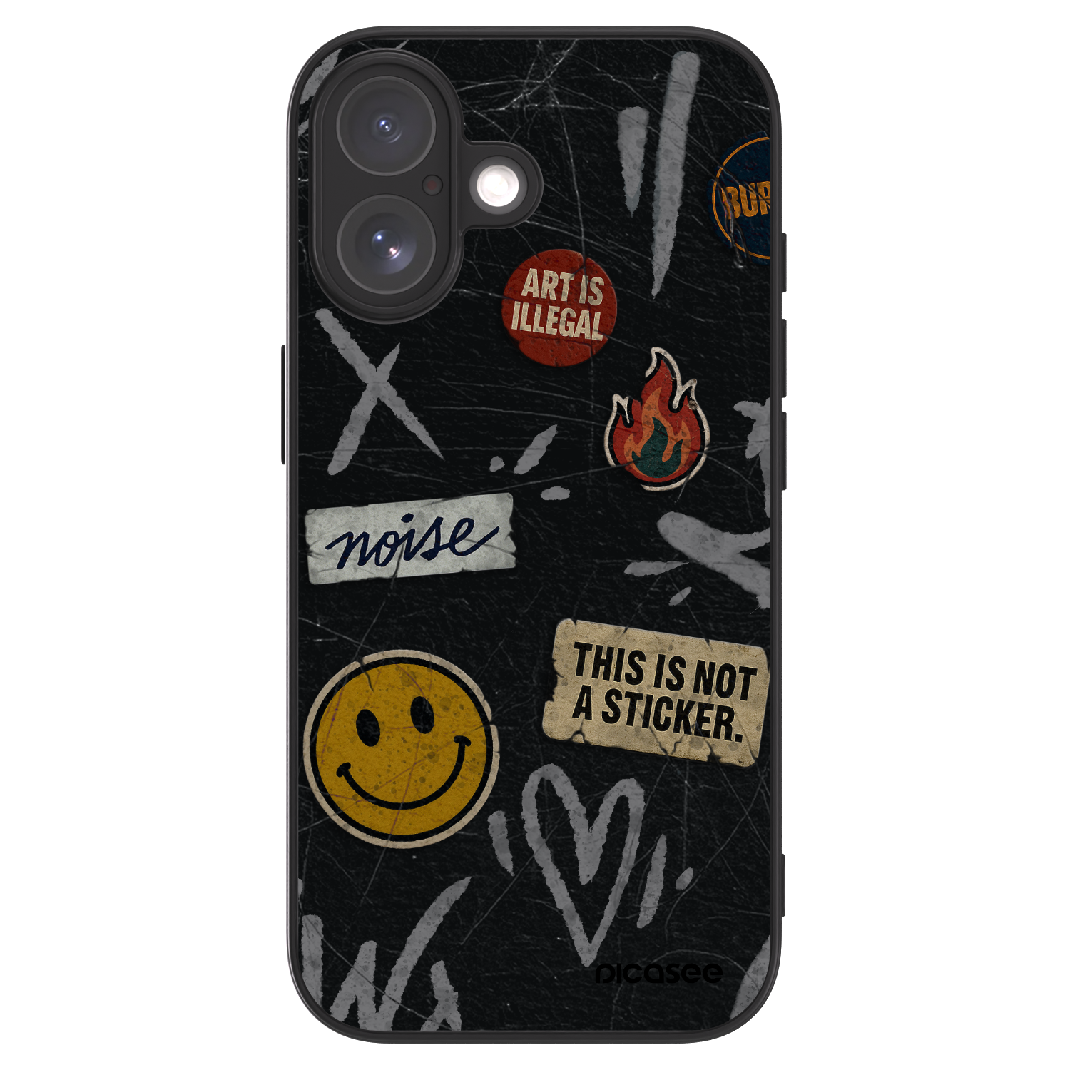 ULTIMATE CASE MagSafe pro Apple iPhone 17 - STICKERS x TAGS