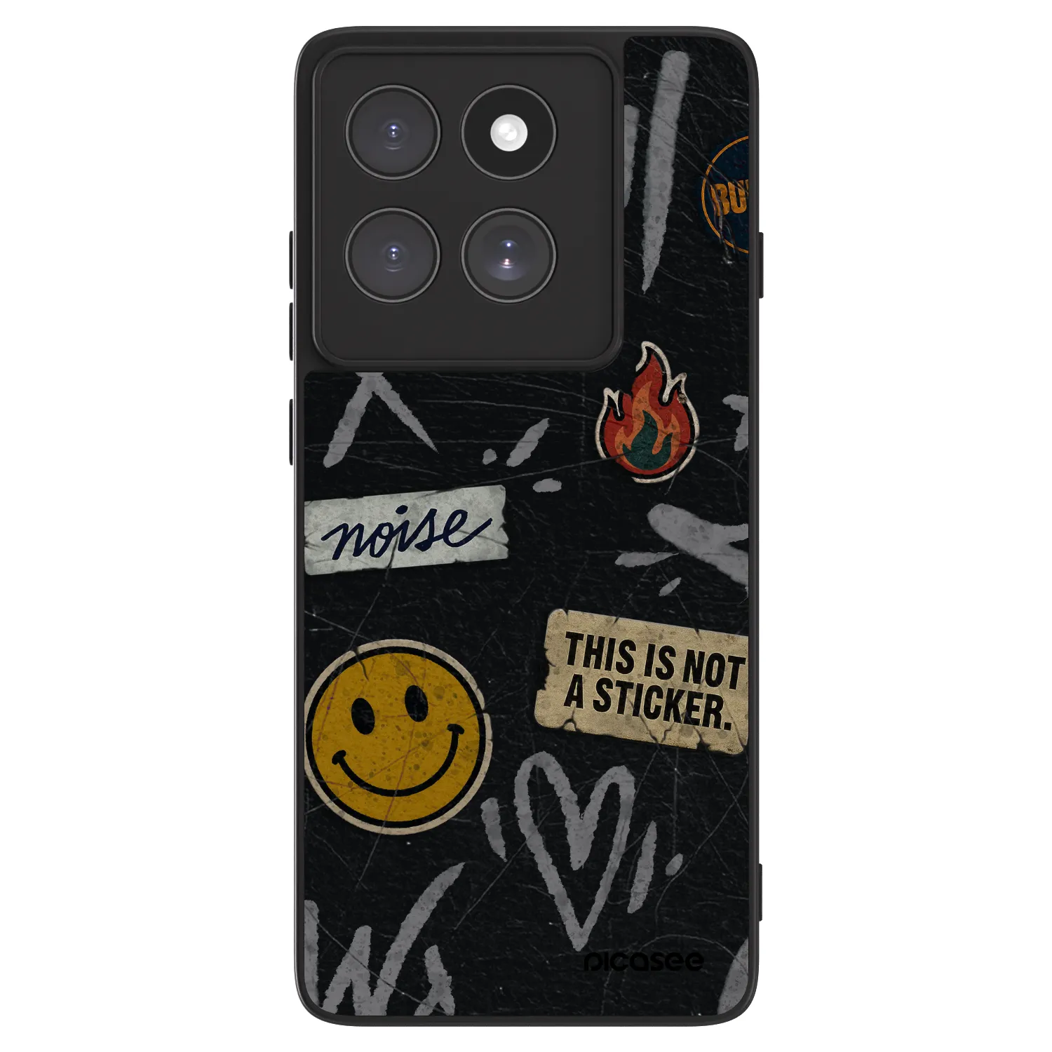 Picasee ULTIMATE CASE pro Motorola Edge 60 Pro - STICKERS x TAGS