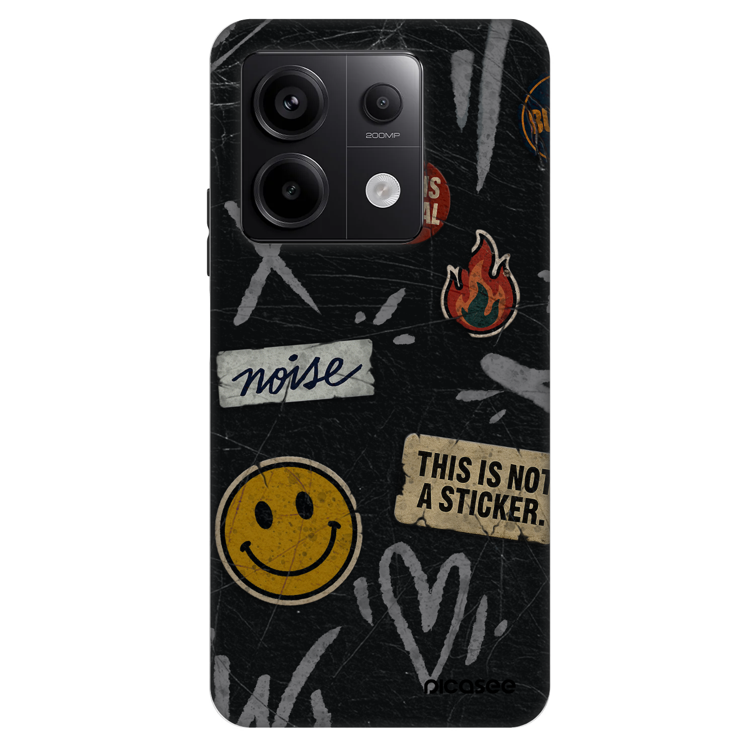 Picasee Fashion Case pre Xiaomi Redmi Note 13 Pro 5G - STICKERS x TAGS