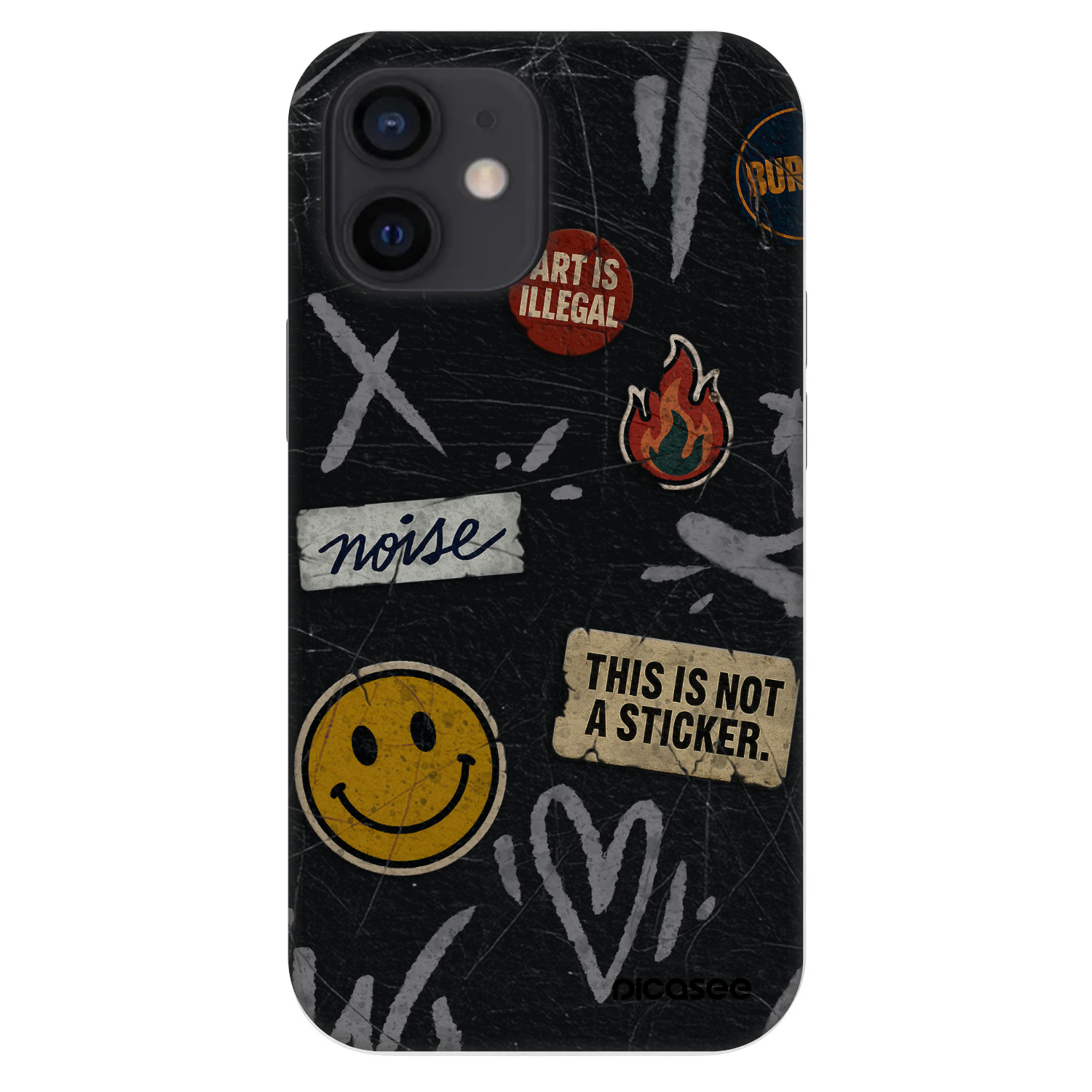 Fashion Case pre Apple iPhone 12 mini - STICKERS x TAGS