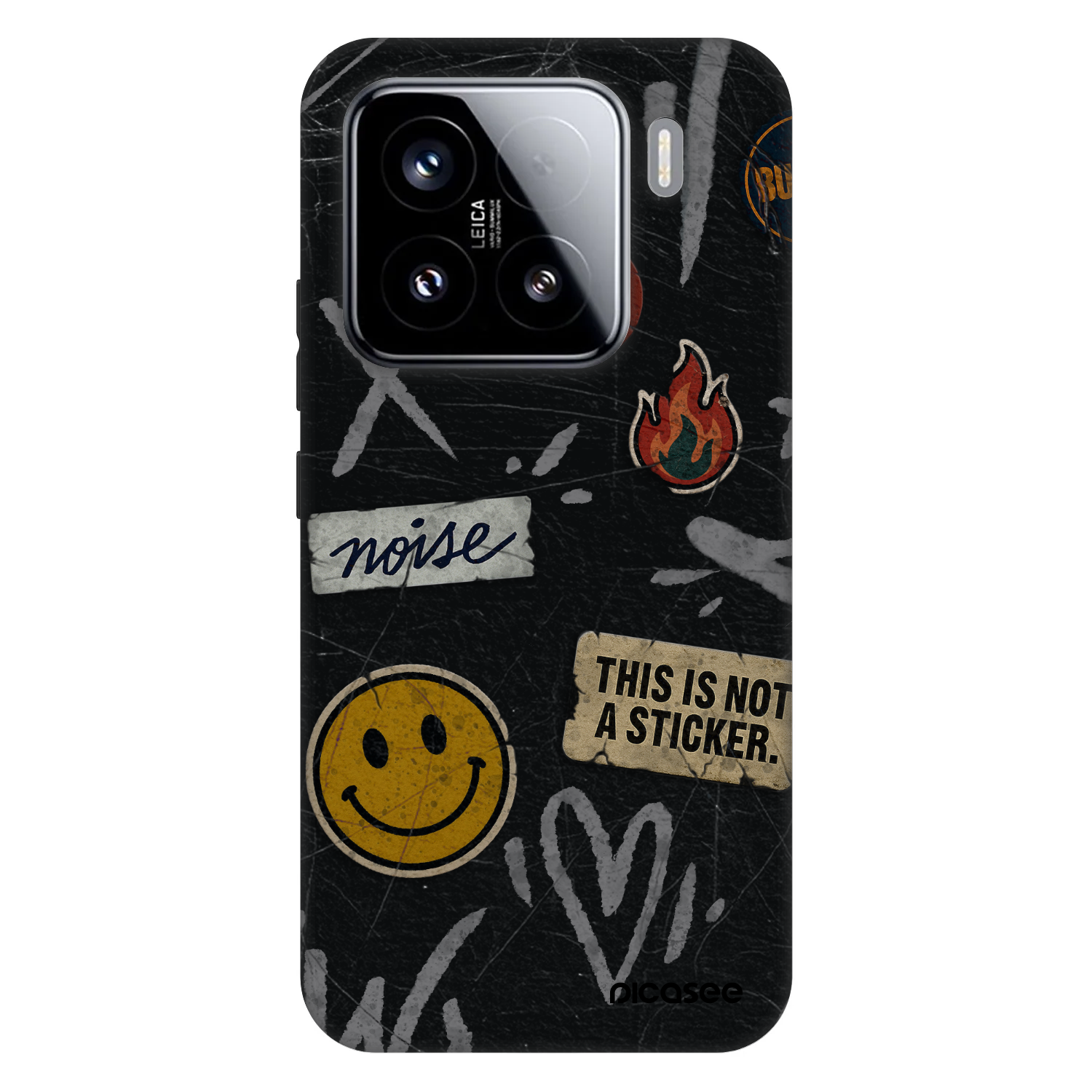 Fashion Case pre Xiaomi 15 - STICKERS x TAGS