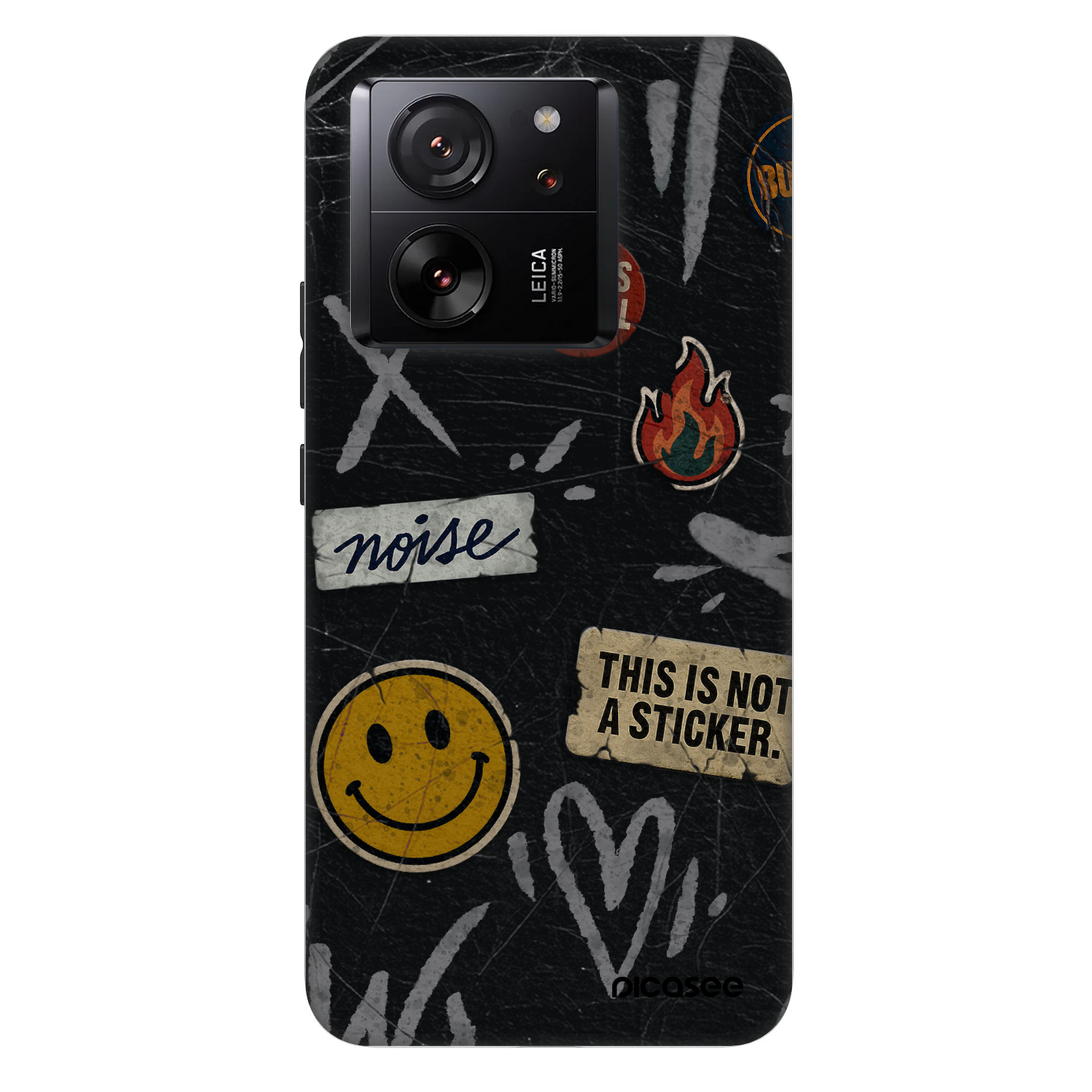 Picasee Fashion Case pre Xiaomi 13T Pro - STICKERS x TAGS