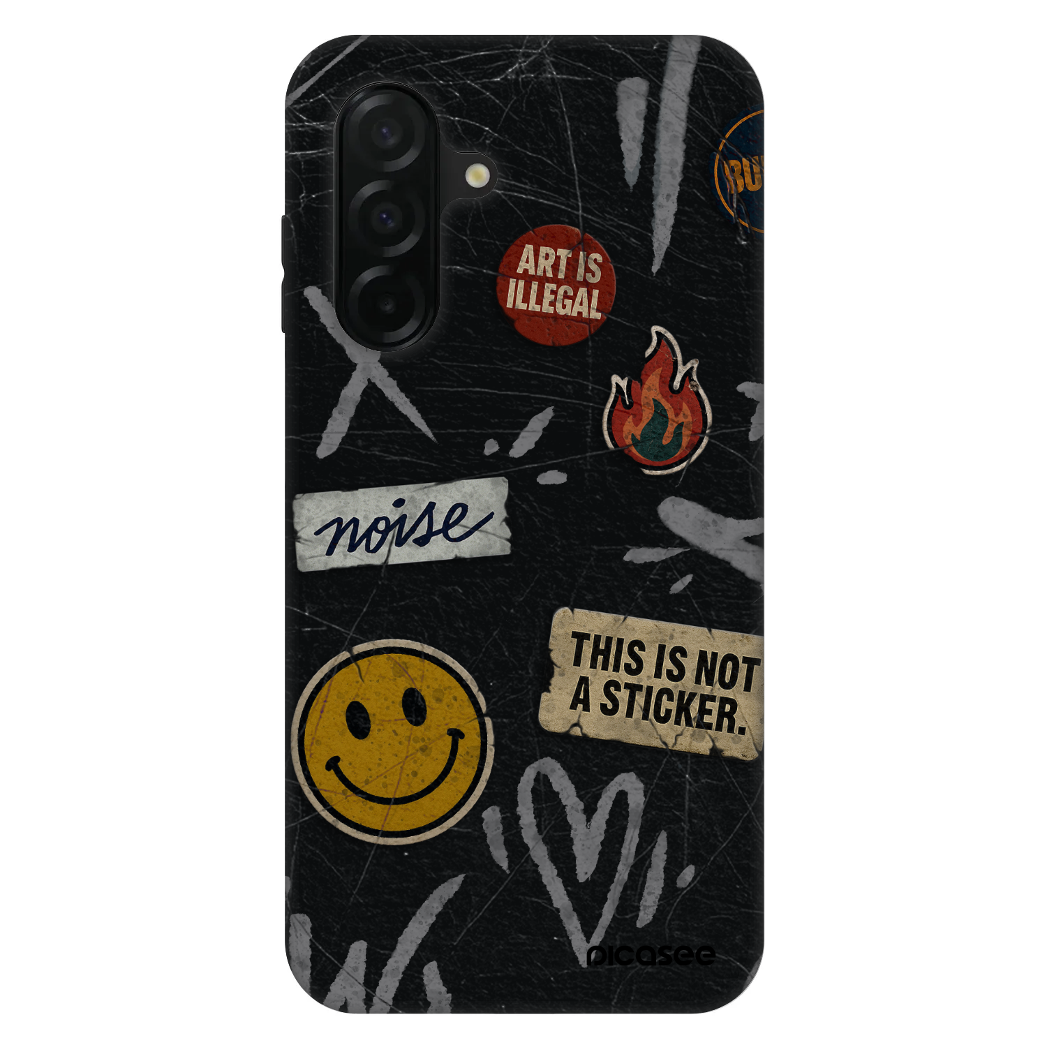 Picasee Fashion Case pre Samsung Galaxy A26 5G A266B - STICKERS x TAGS