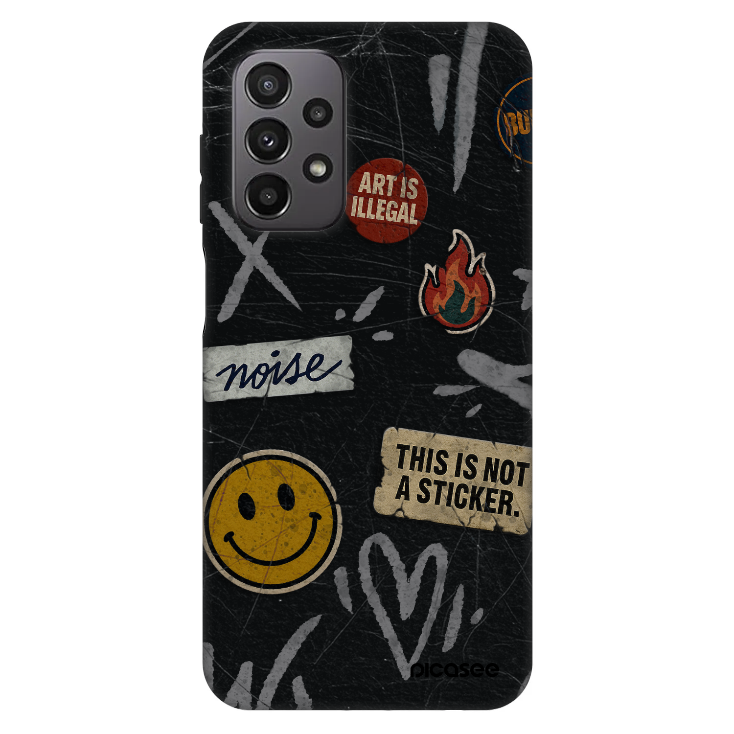 Fashion Case pre Samsung Galaxy A23 A236B 5G - STICKERS x TAGS