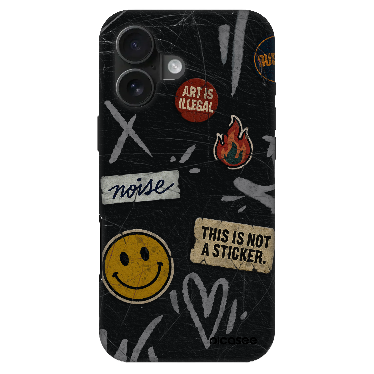 Picasee Fashion Case MagSafe pre Apple iPhone 16 - STICKERS x TAGS