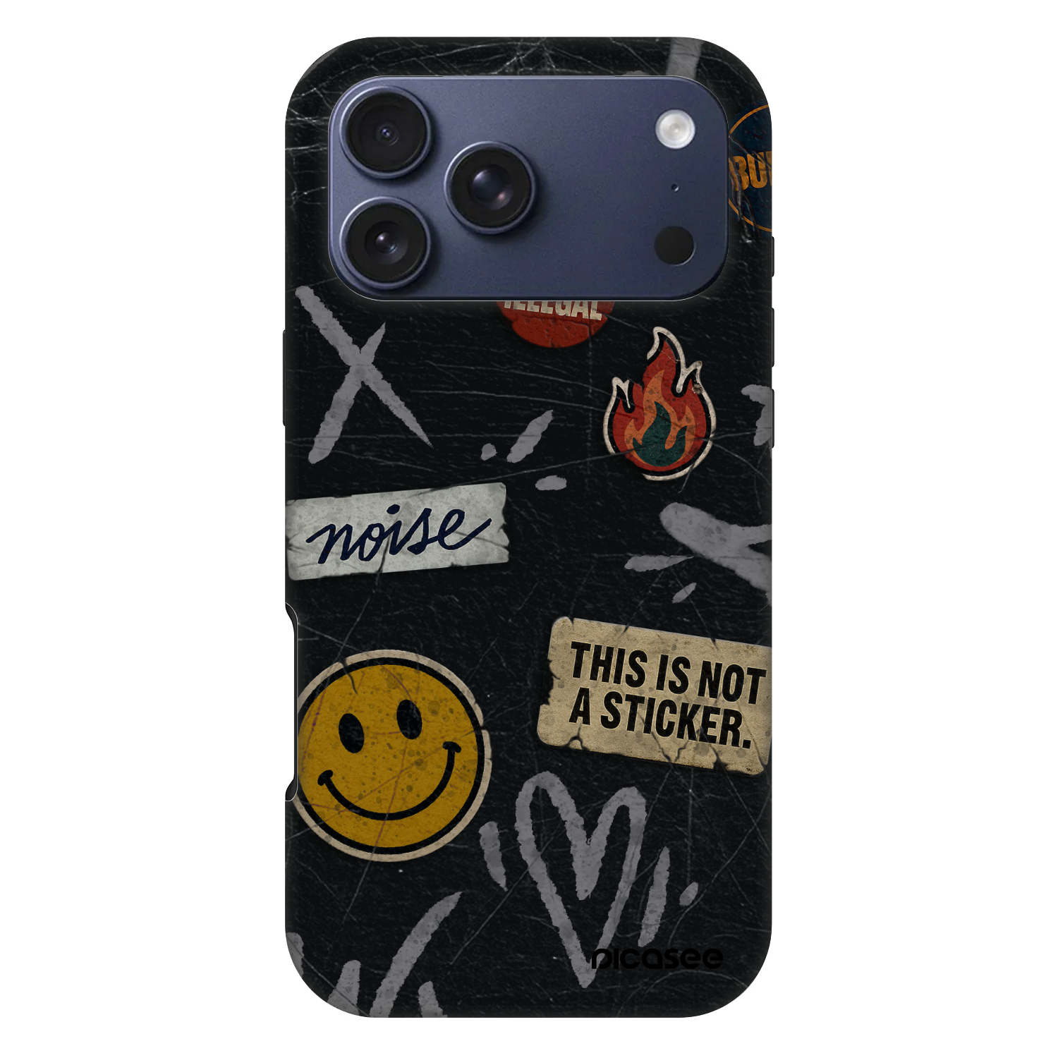 Picasee Fashion Case MagSafe pre Apple iPhone 17 Pro Max - STICKERS x TAGS