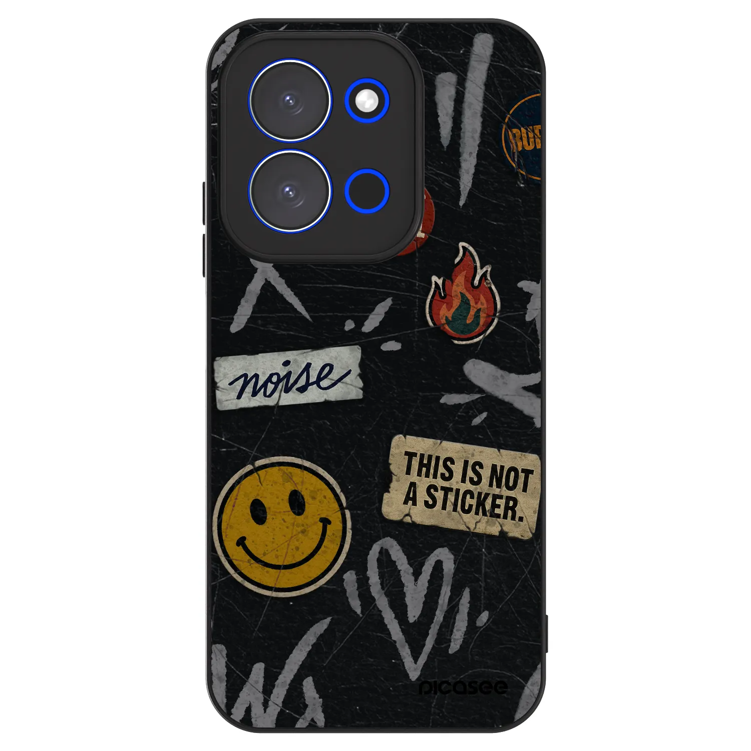 Picasee ULTIMATE CASE pro Xiaomi Redmi 15C 4G - STICKERS x TAGS