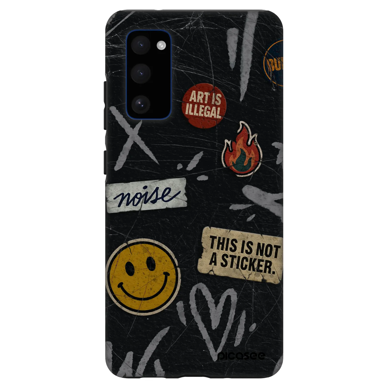 Picasee Fashion Case pre Samsung Galaxy S20 FE - STICKERS x TAGS