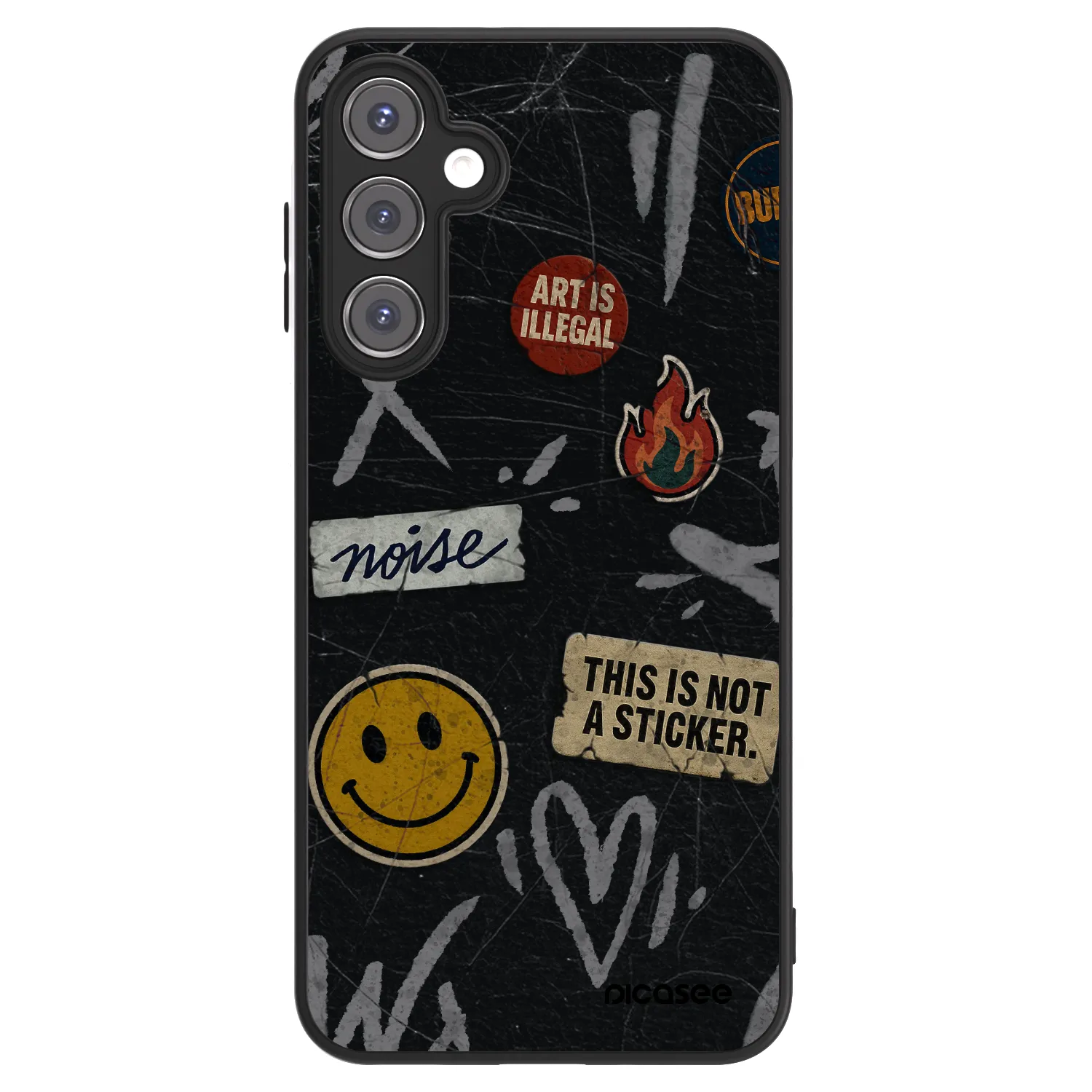 Picasee ULTIMATE CASE pro Samsung Galaxy A16 4G - STICKERS x TAGS