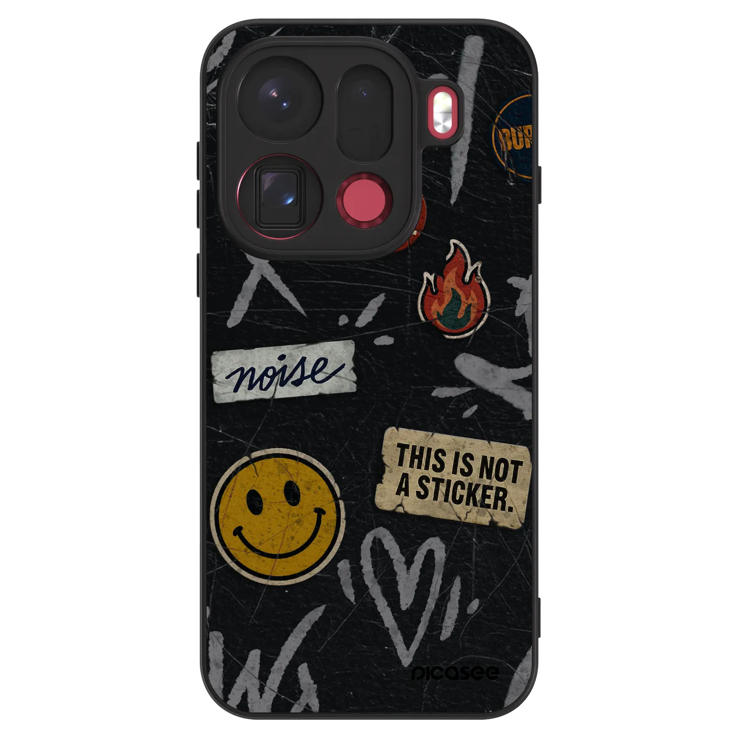 Picasee ULTIMATE CASE pro OPPO Find X9 Pro - STICKERS x TAGS