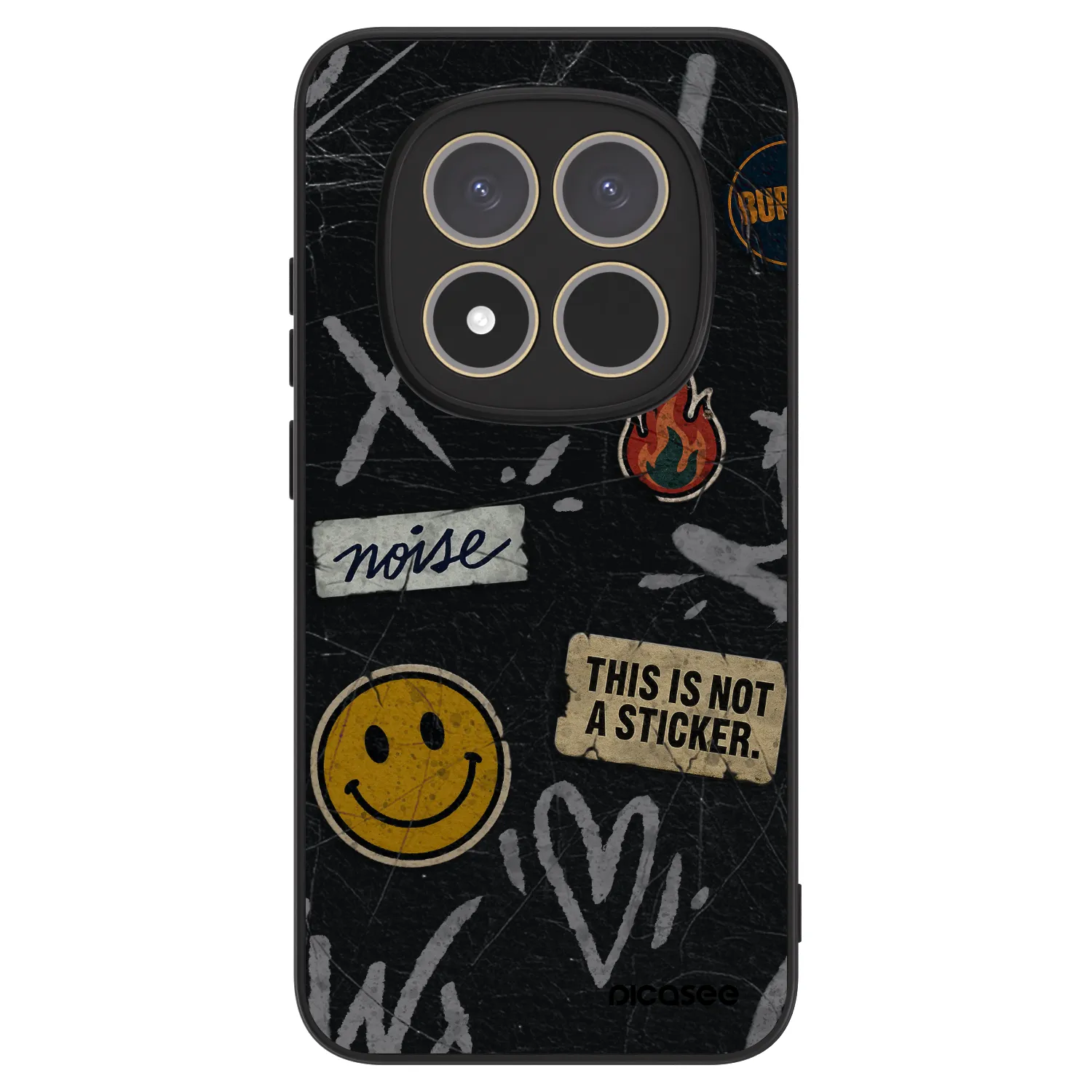 Picasee ULTIMATE CASE pro Xiaomi Redmi Note 15 Pro 5G - STICKERS x TAGS